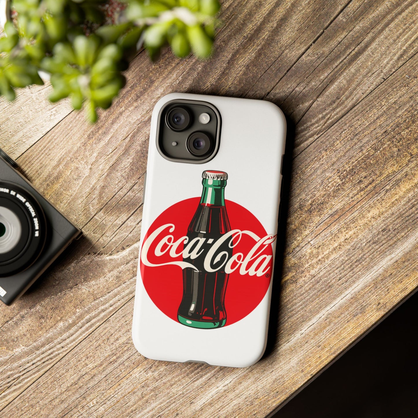 Coca-Cola Tough Phone Cases, Vintage Soda Drink, Retro Style, Unique Gift, Phone Accessories, Summer Vibes