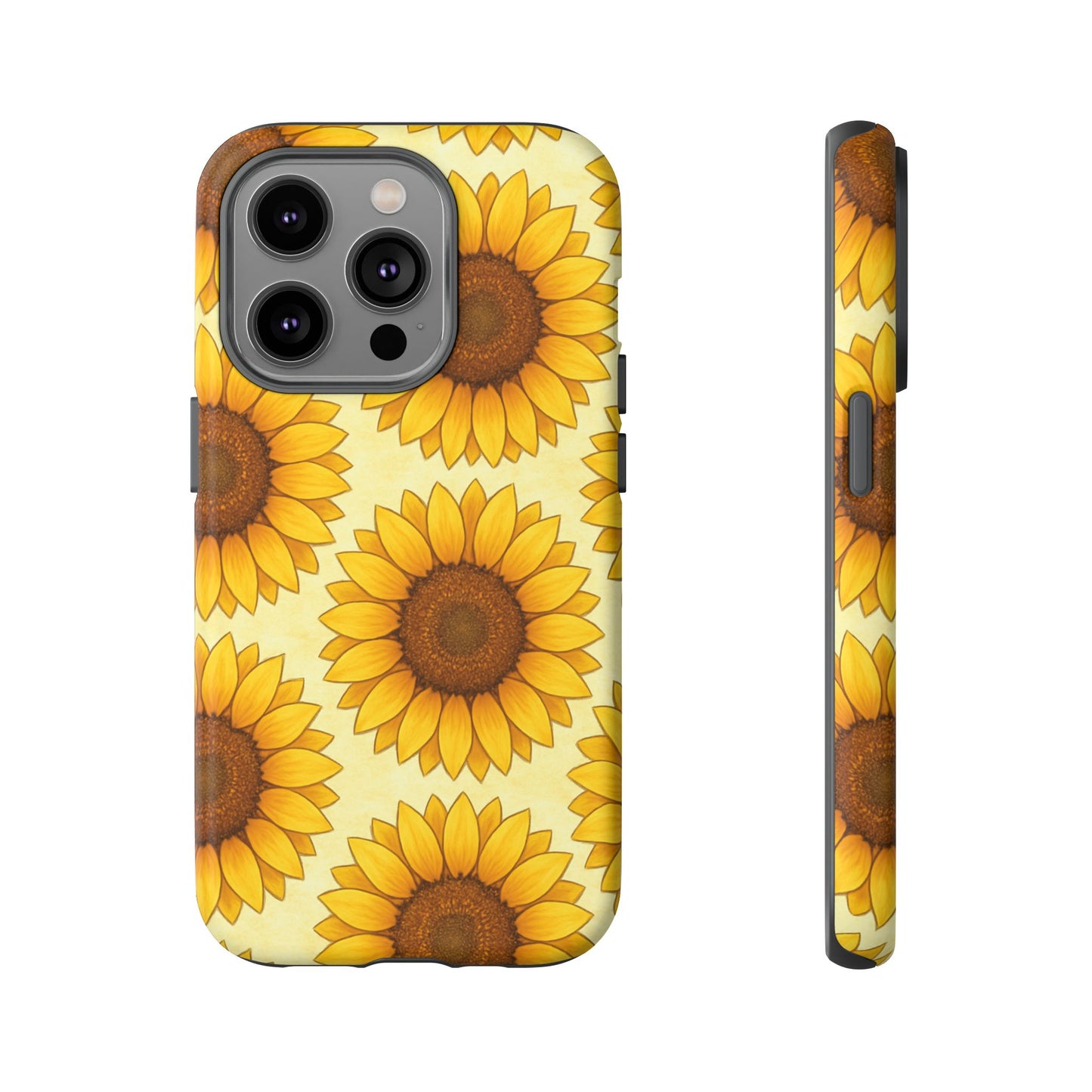 Sunflower Phone Cases - Tough Cases for Nature Lovers, Gift for Friends, Floral Design, Protective Case, Sunflower Decor