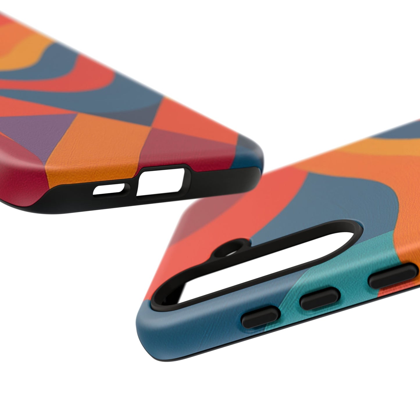 Vibrant Phone Case, Abstract Design Cover, Tough Cases for All Occasions, Stylish Gift for Tech Lovers, Modern Phone Accessories