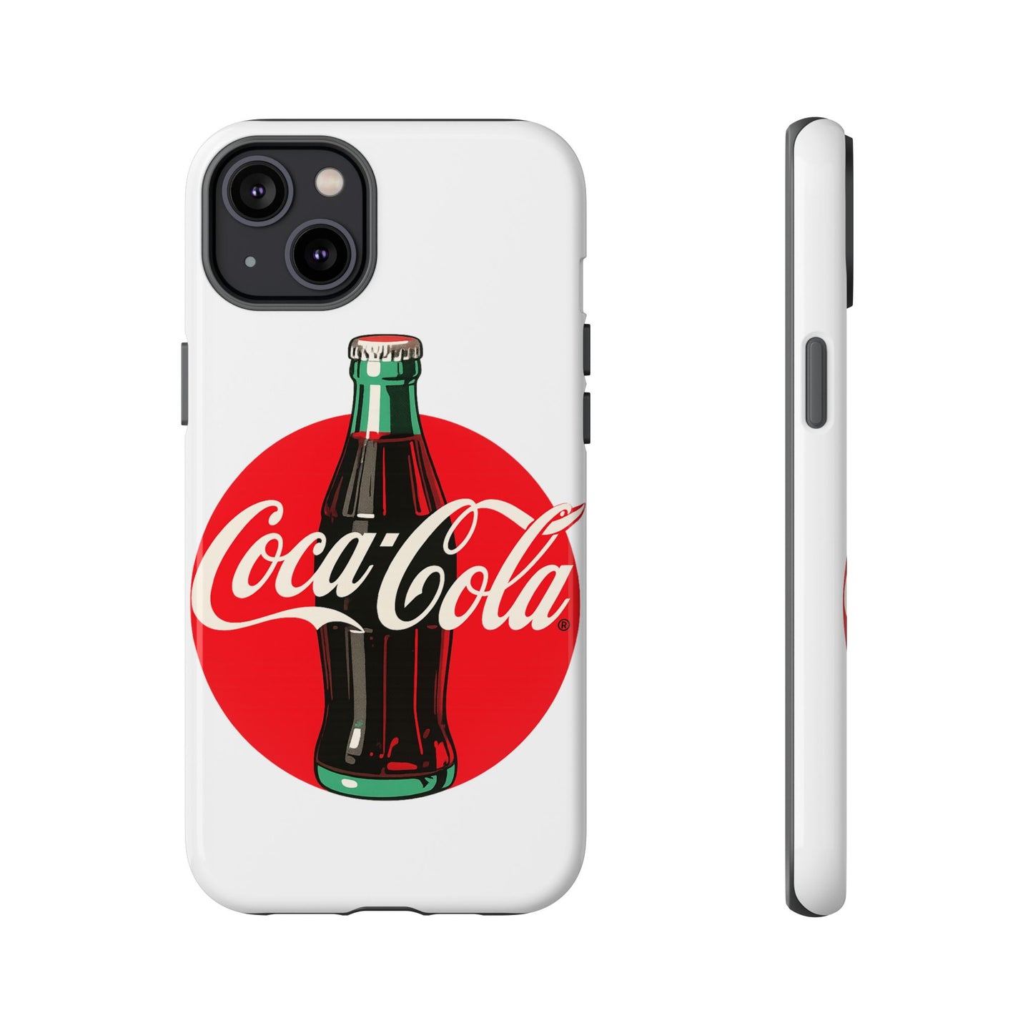 Coca-Cola Tough Phone Cases, Vintage Soda Drink, Retro Style, Unique Gift, Phone Accessories, Summer Vibes