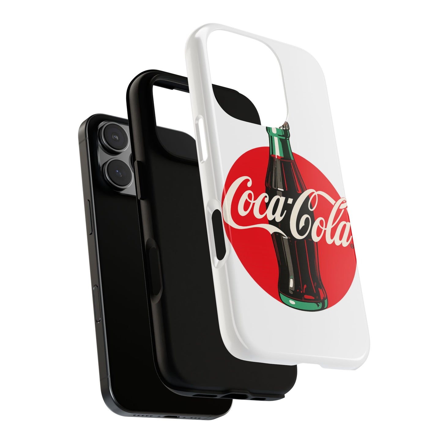 Coca-Cola Tough Phone Cases, Vintage Soda Drink, Retro Style, Unique Gift, Phone Accessories, Summer Vibes