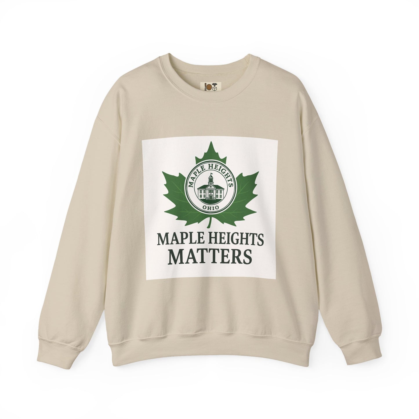 Maple Heights Matters Sweatshirt, Unisex Crewneck, Cozy Gift for Residents, Winter Wardrobe Essential, Perfect for Holidays