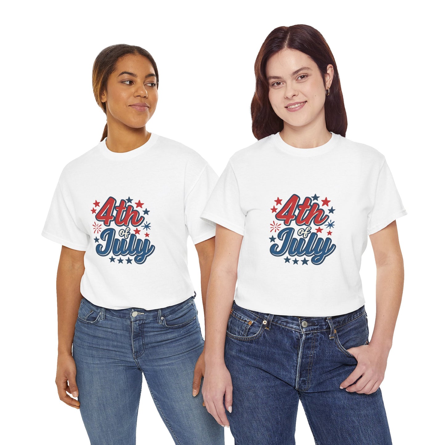 4th of July Graphic Tee, Patriotic Unisex Shirt, Summer BBQ Outfit, Independence Day Gift, USA Celebration Clothing