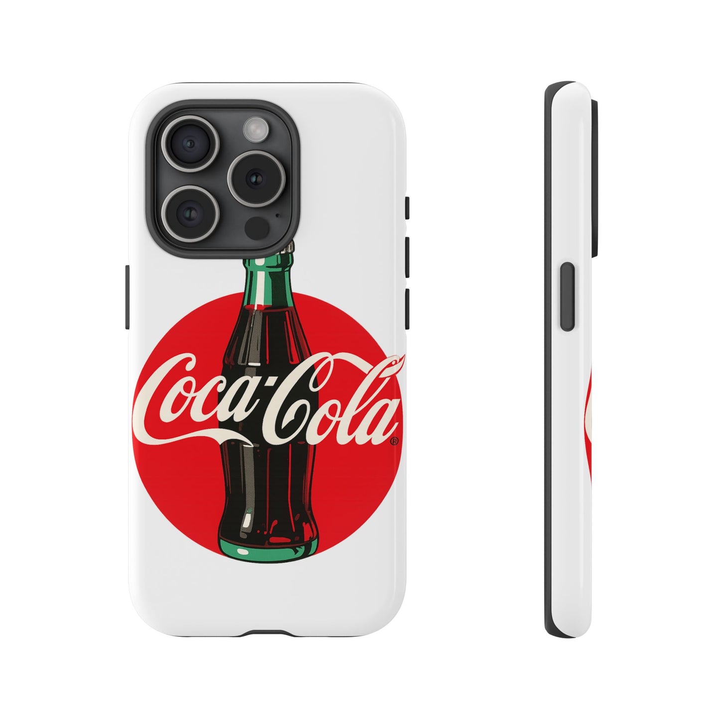 Coca-Cola Tough Phone Cases, Vintage Soda Drink, Retro Style, Unique Gift, Phone Accessories, Summer Vibes