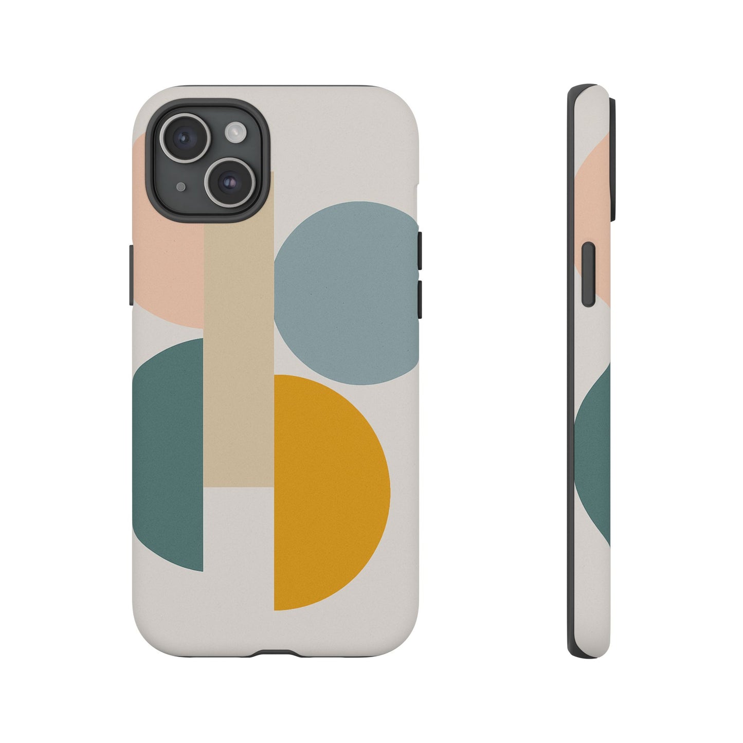 Minimalist Geometric Phone Case, Stylish Protective Cover for Phones, Modern Design, Gift for Him/Her, Trendy Tech Accessory