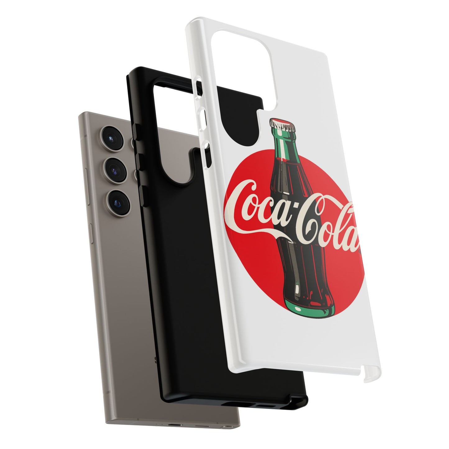 Coca-Cola Tough Phone Cases, Vintage Soda Drink, Retro Style, Unique Gift, Phone Accessories, Summer Vibes