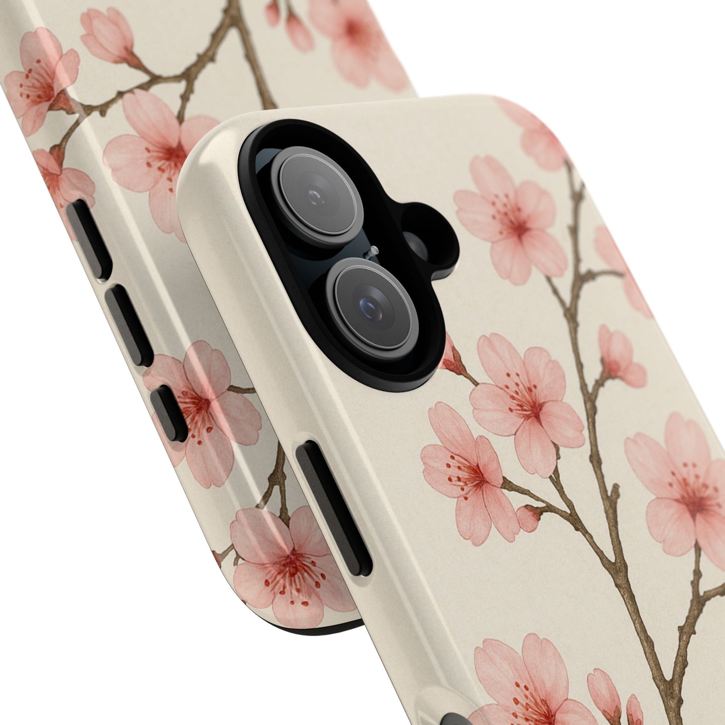 Cherry Blossom Phone Case, Floral Phone Cover, Tough Case for Gifts, Spring Decor, Cute Tech Accessories, Nature Lover's Gift