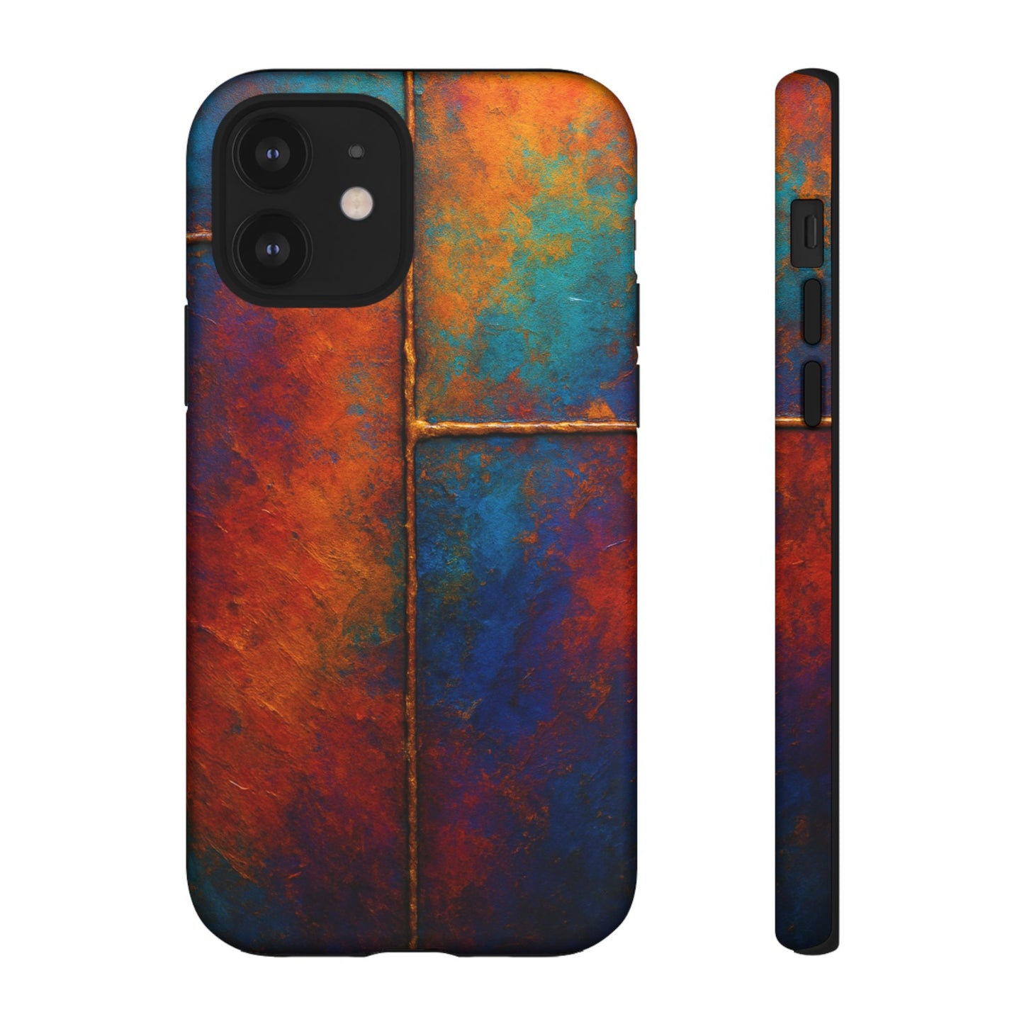 Vibrant Phone Case, Colorful Tough Case Cover, Artistic Phone Protector, Unique Smartphone Accessories, Gift for Tech Lovers