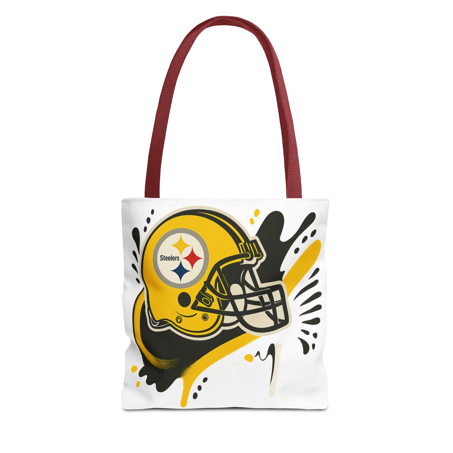Steelers Inspired Tote Bag, Football Fan Accessory, Game Day Tote, Sports Bag, Personalized Gift for Him