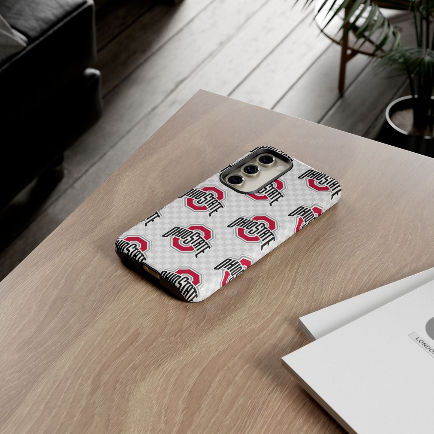 Ohio State Tough Phone Case - Stylish, Durable Protection for Buckeye Fans, Sports Lover's Gift, College Student Essentials