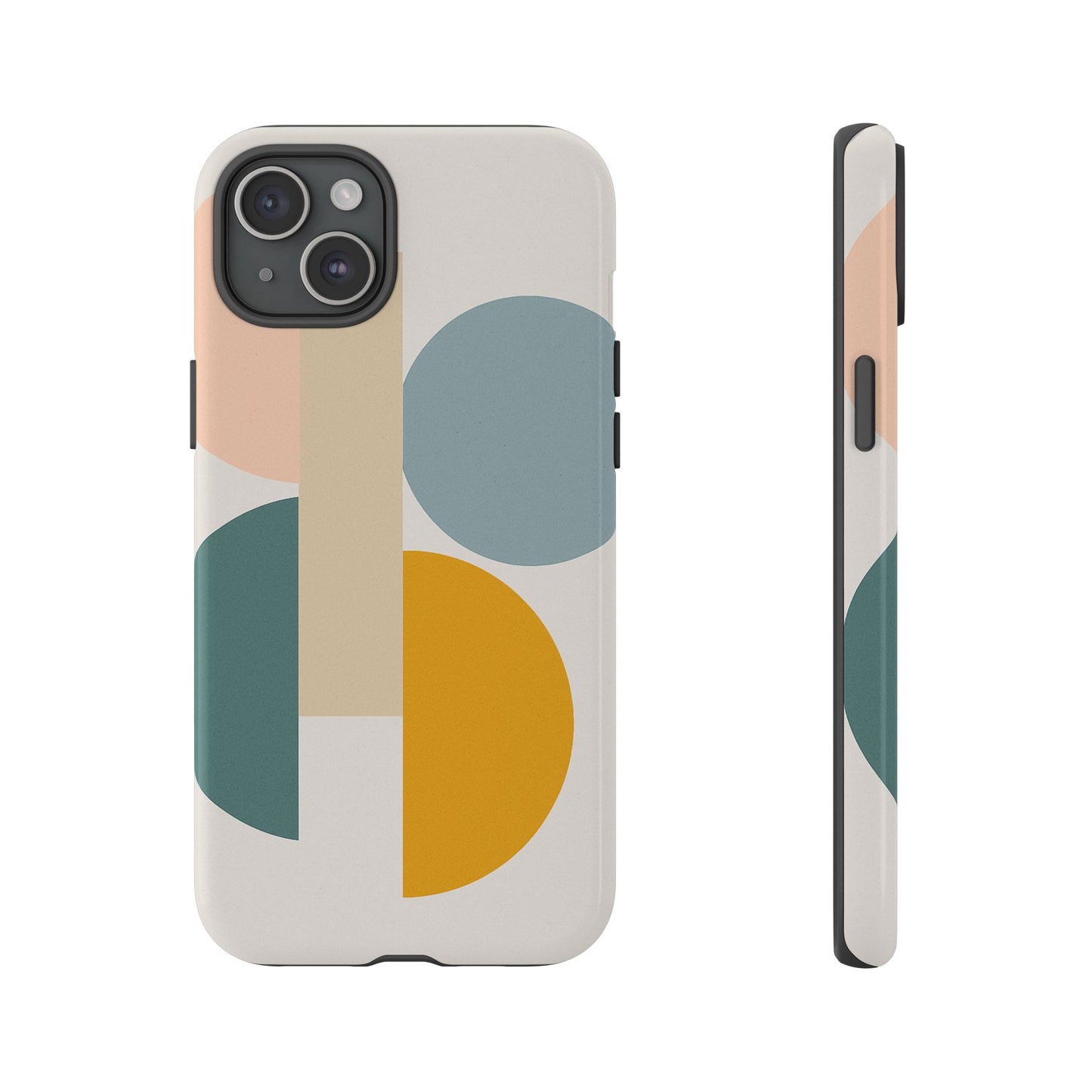 Minimalist Geometric Phone Case, Stylish Protective Cover for Phones, Modern Design, Gift for Him/Her, Trendy Tech Accessory