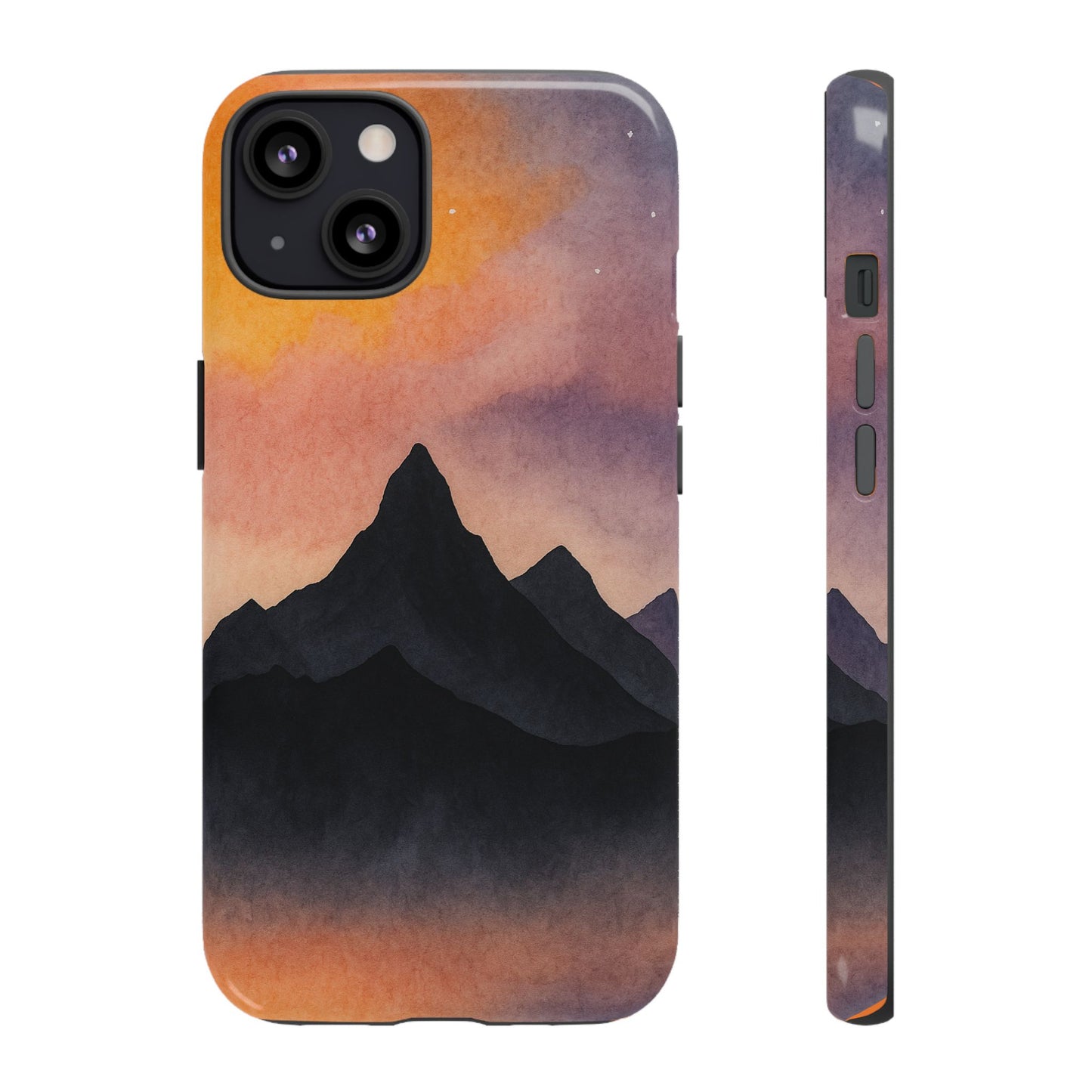 Mountain Sunset Phone Case, Nature Lover's Gift, Adventure Phone Cover, Unique Cellphone Accessories, Outdoor Enthusiast Decor