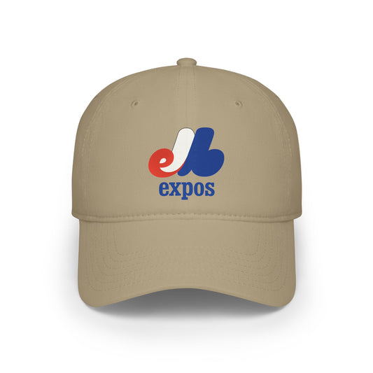 Vintage Expos Low Profile Baseball Cap | Casual Summer Hat, Sports Fan Cap, Gift for Him, Unique Merchandise