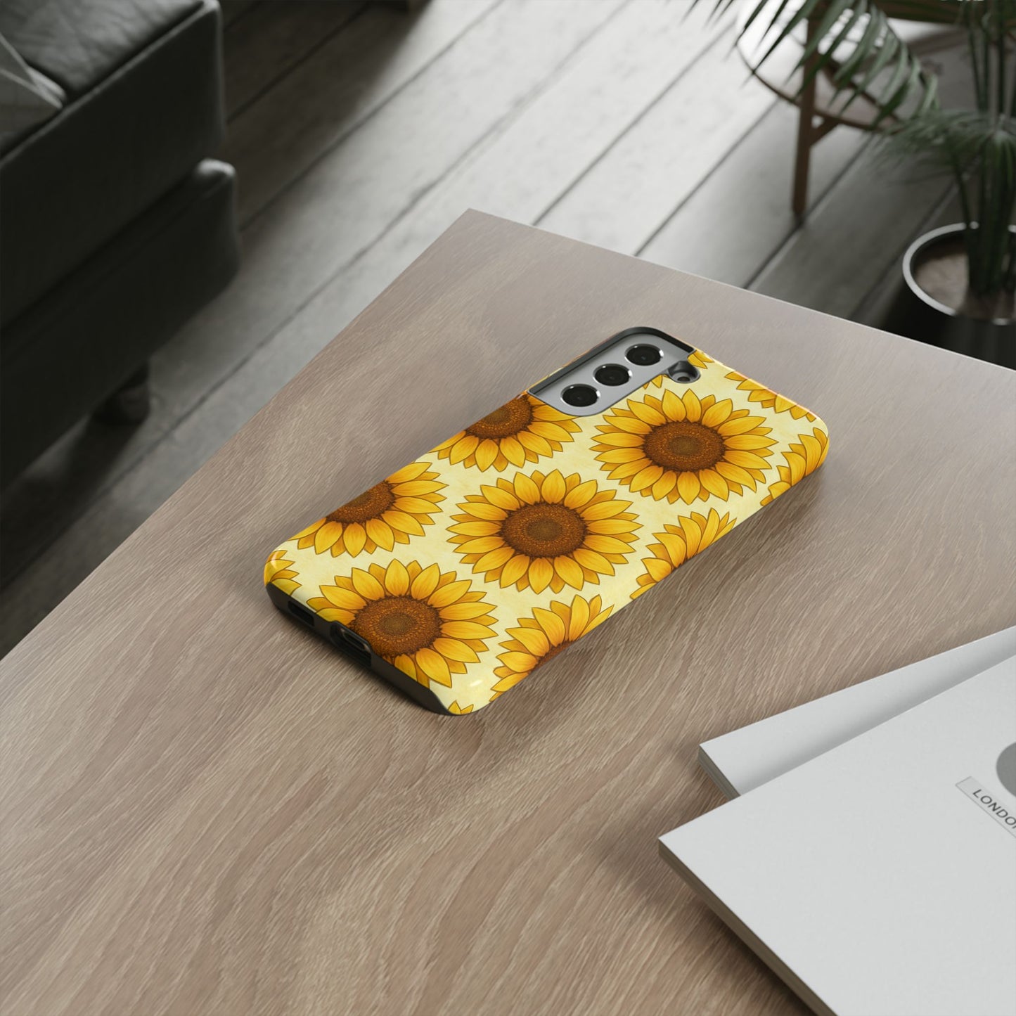 Sunflower Phone Cases - Tough Cases for Nature Lovers, Gift for Friends, Floral Design, Protective Case, Sunflower Decor