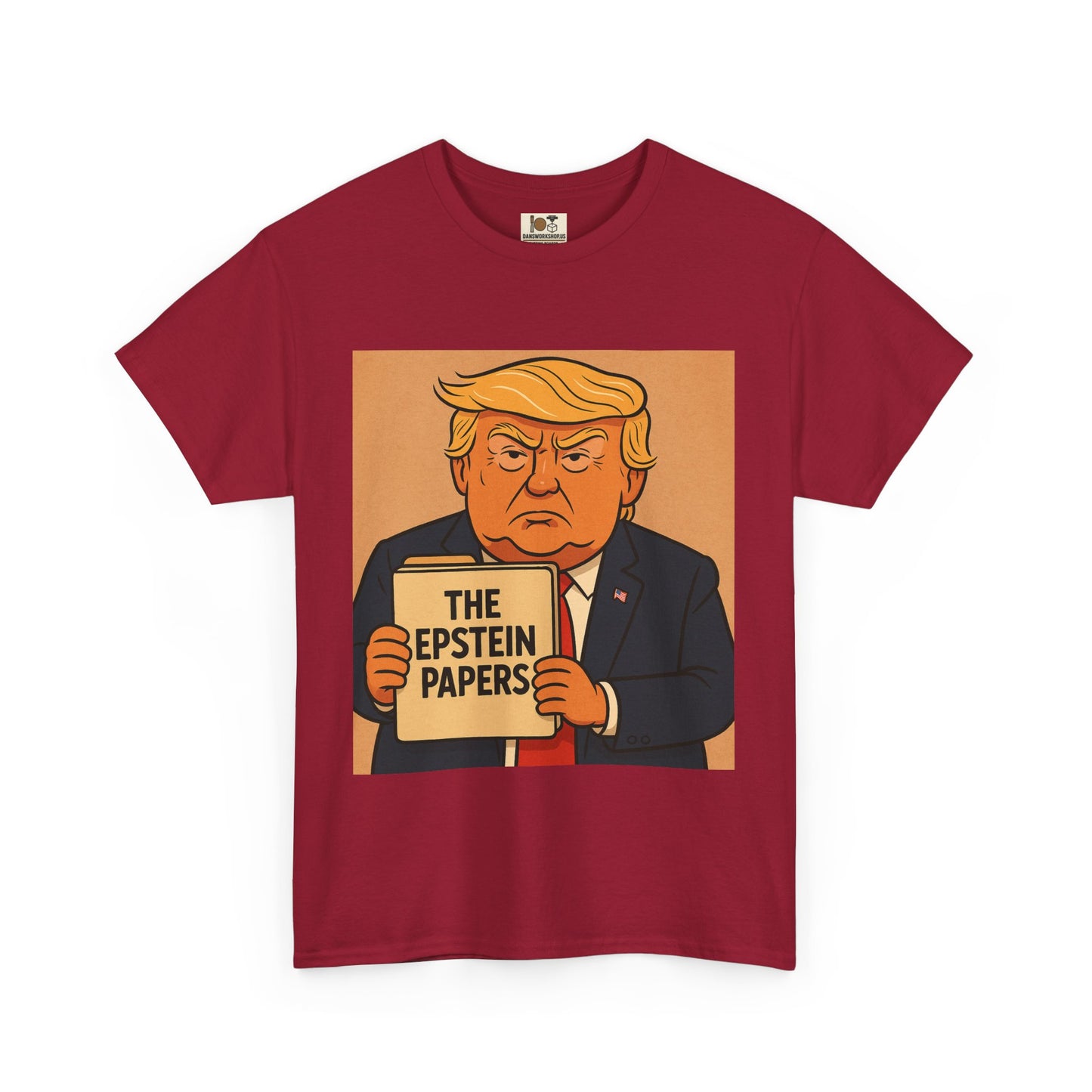 Political Humor Tee, Graphic T-Shirt, Unisex Cotton Shirt, Meme Gift, Statement Tee, Casual Wear, Fun Apparel, trump, Epstein