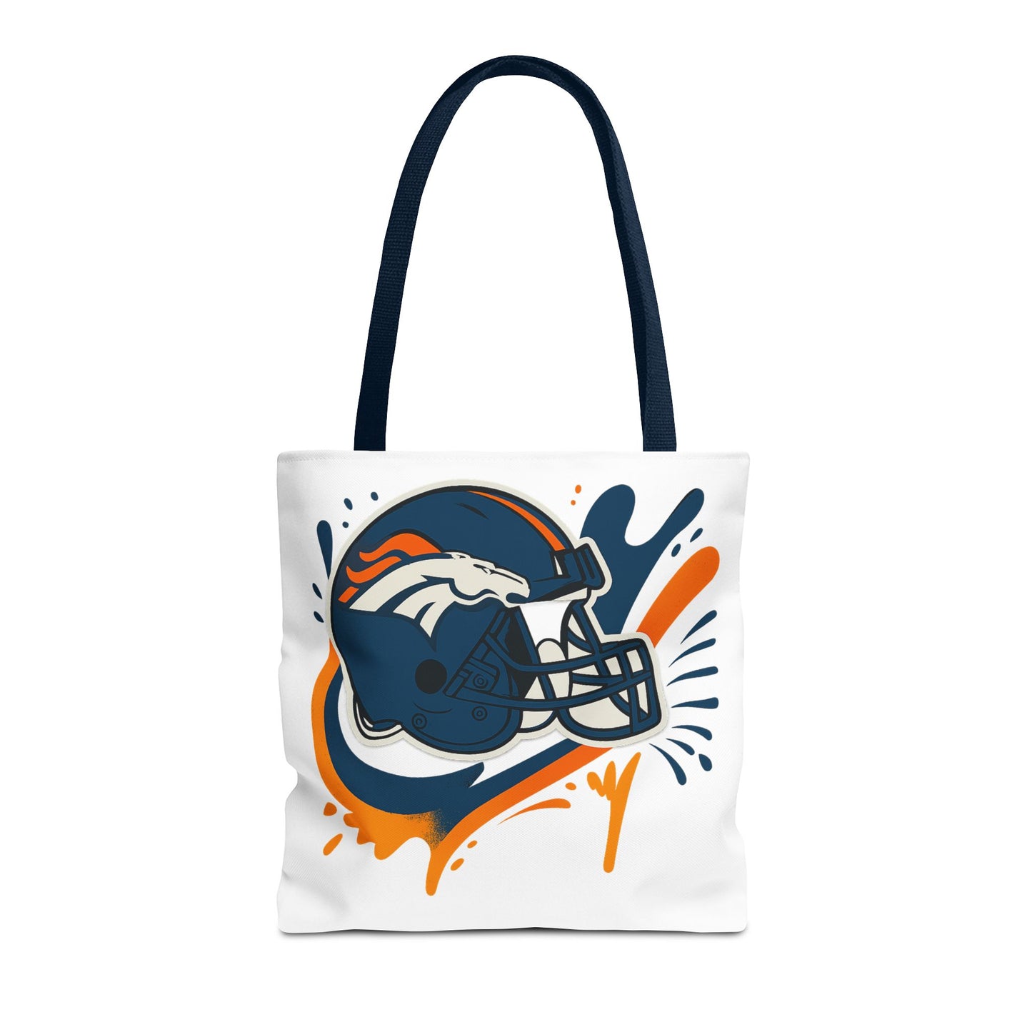 Denver Broncos Sports Tote Bag, Game Day Tote, Football Fan Gift, NFL Accessories, Team Spirit Bag, AOP Design