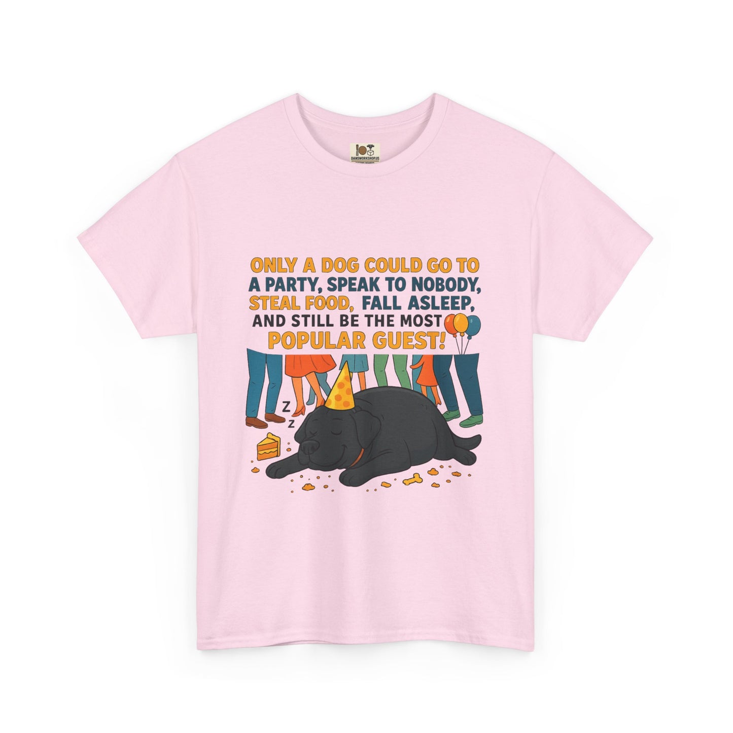Funny Dog Lover Tee, Party Animal Shirt, Unique Gift for Dog Owners, Casual Wear, Pet Lover Gift, Birthdays, Dog Lovers