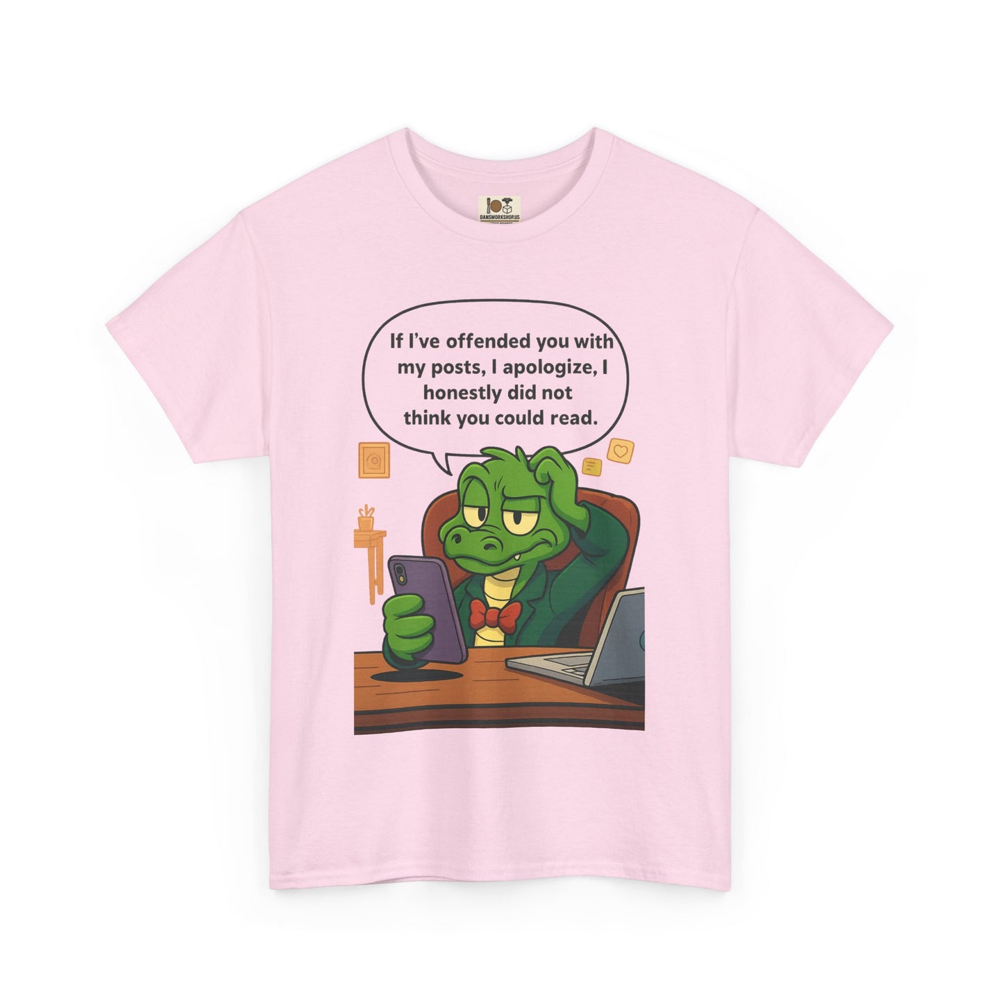 Funny Unisex Heavy Cotton Tee, Humorous Shirt Gift, Casual Wear, Quirky Graphic Tee, Perfect for Friends, Ideal for Birthdays and [...]