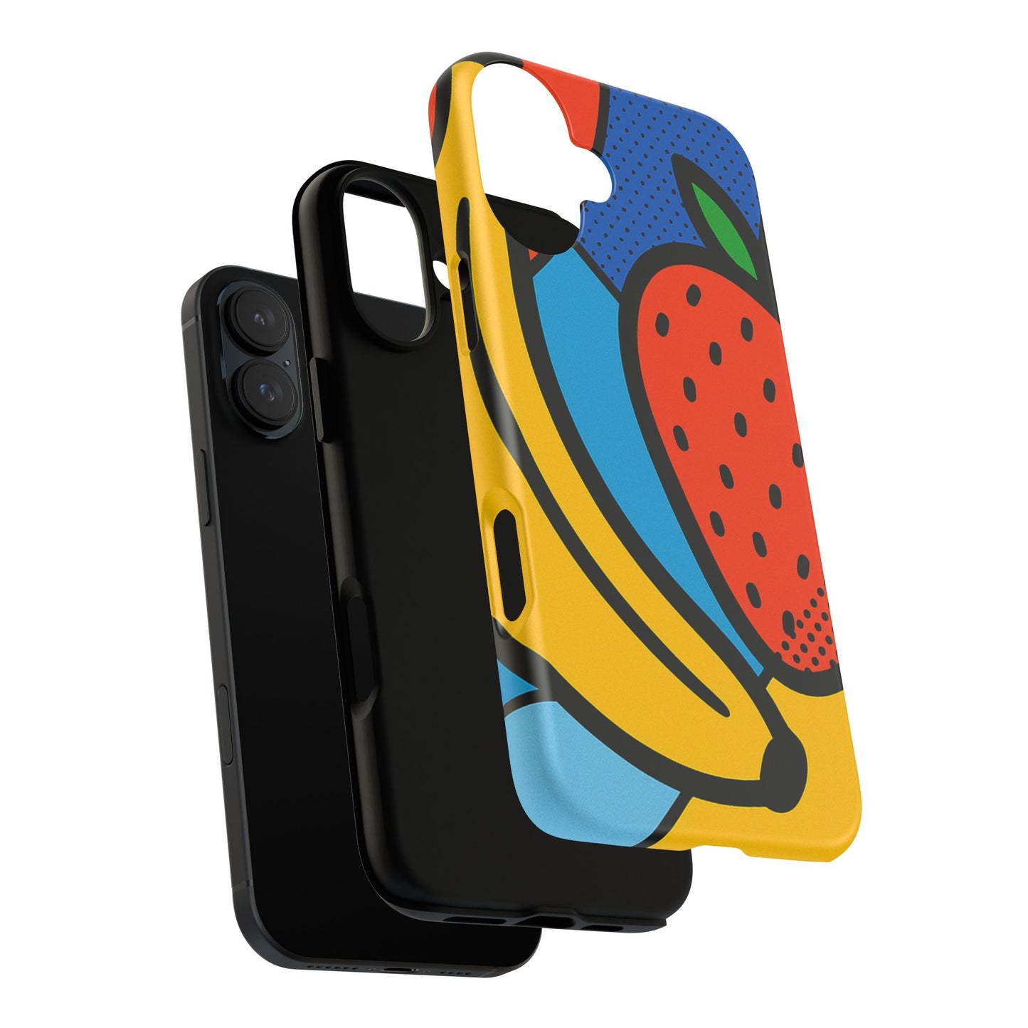 Colorful Fruit Phone Case - Tough Cases - Fun, Vibrant, Unique, Gifts for Friends, Summer Accessories, Trendy Phone Protector