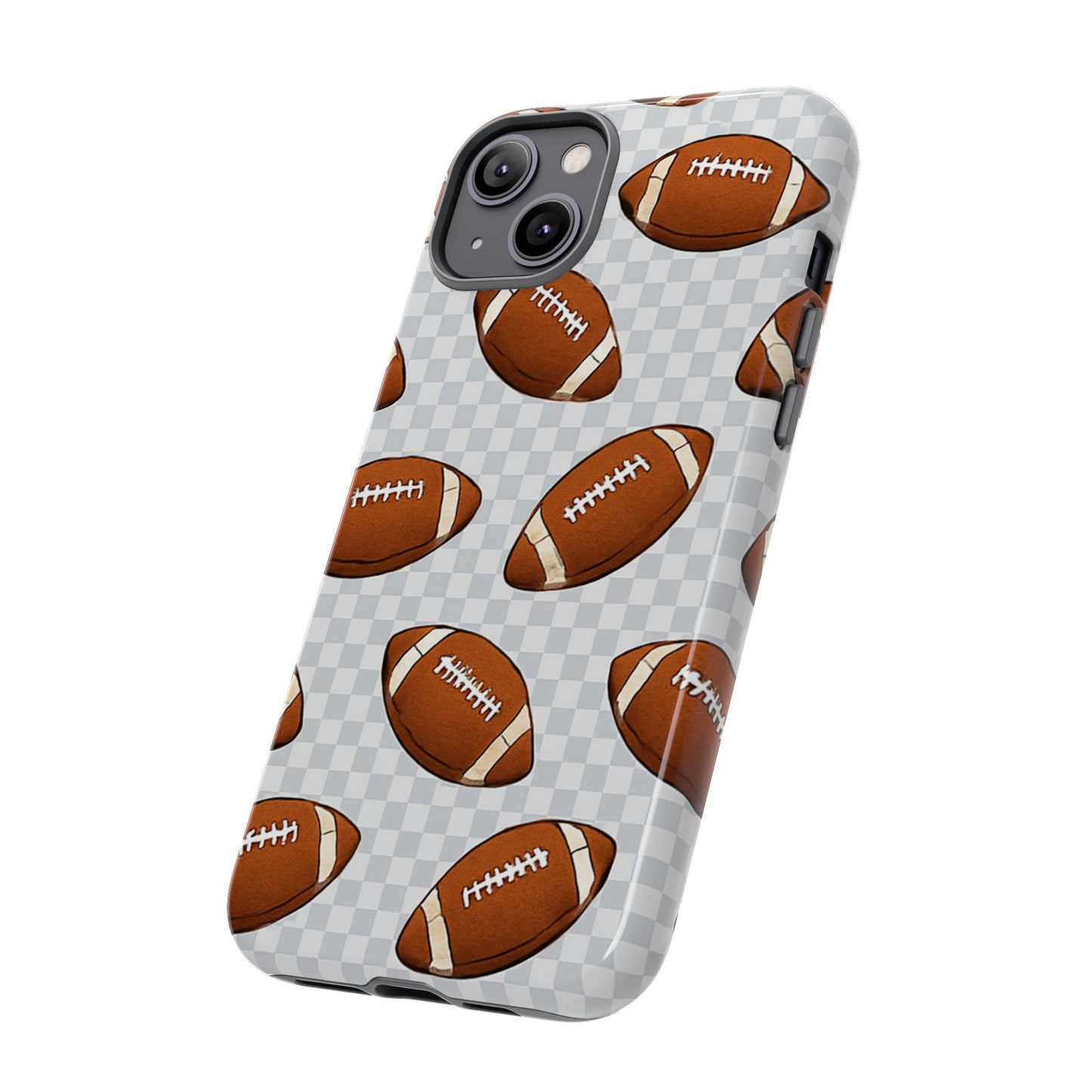 Football Phone Case, Tough Cases for Sports Fans, Unique Gift for Football Lovers, Protective Decor, Athletic Accessories