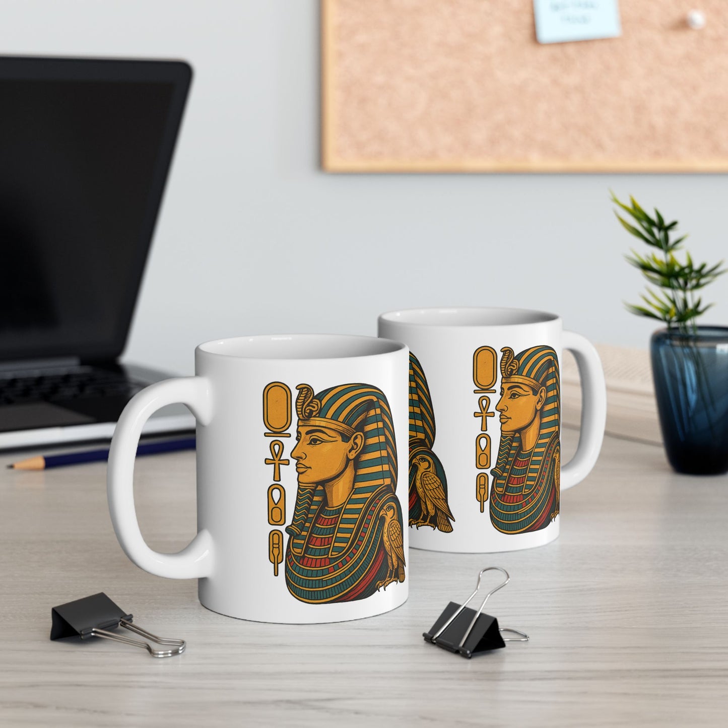 Ancient Egypt-Inspired Ceramic Mug, Unique Gift for History Lovers, Decorative Coffee Cup for Home or Office, Perfect for Birthdays, [...]