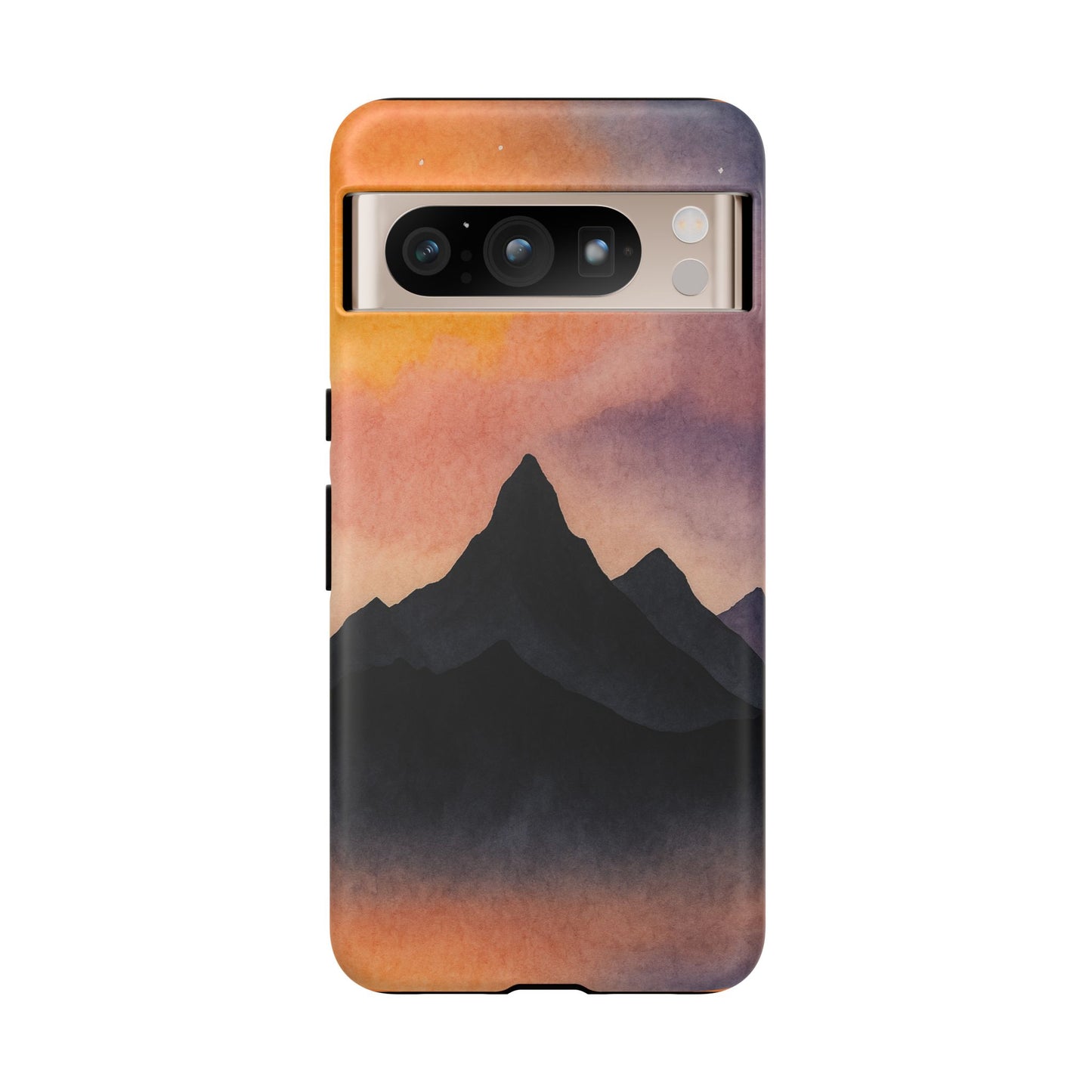 Mountain Sunset Phone Case, Nature Lover's Gift, Adventure Phone Cover, Unique Cellphone Accessories, Outdoor Enthusiast Decor