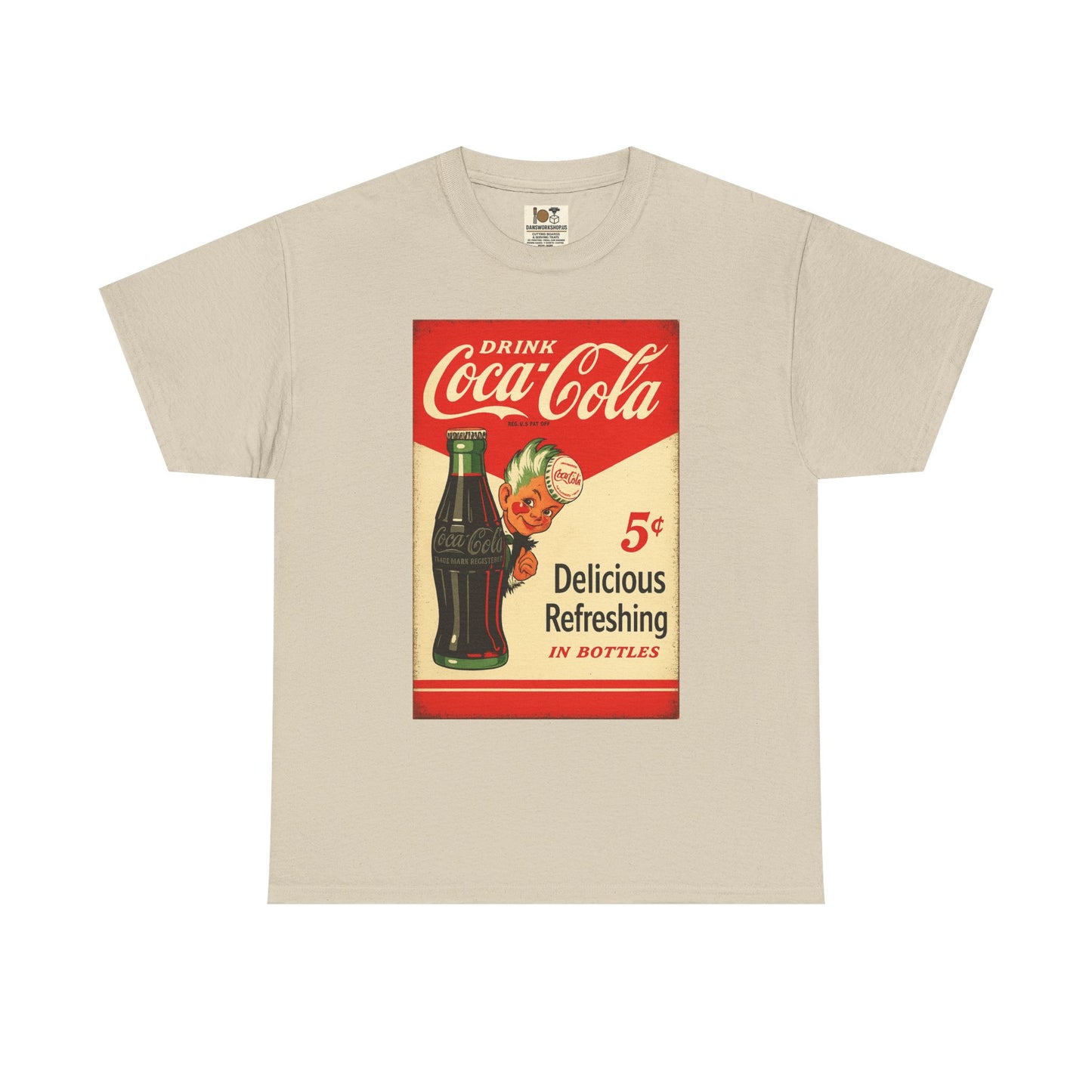 Vintage Coca-Cola Graphic Tee, Retro Shirt, 80s Style T-Shirt, Classic [...]
