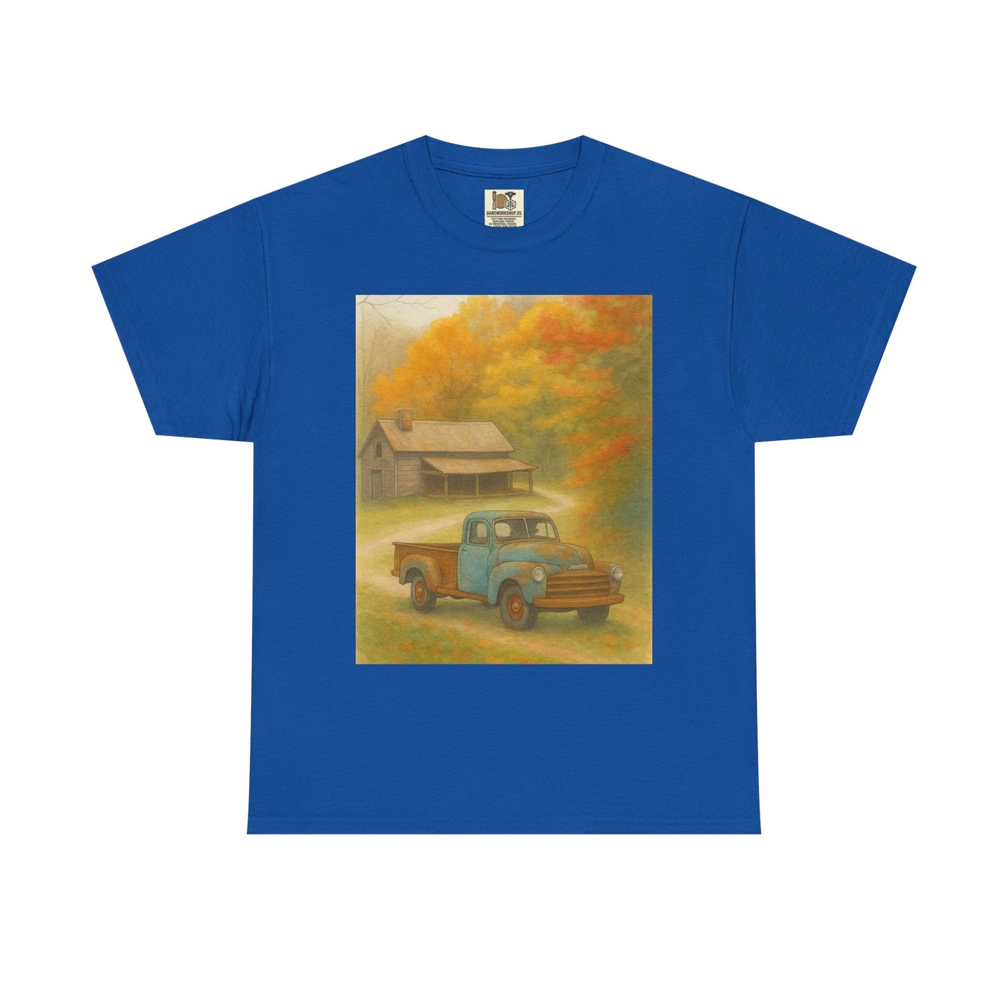 Autumn Vintage Truck Tee | Cozy Fall Apparel, Gift for Him, Harvest Style, [...]
