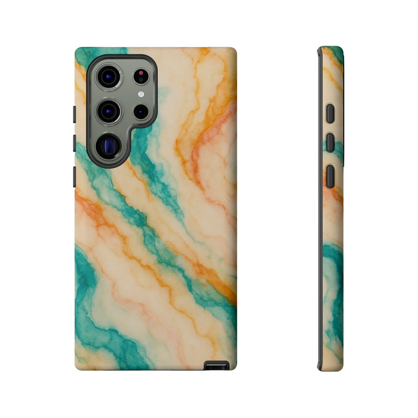 Stylish Phone Case - Tough Cases with Abstract Marble Design, Trendy Accessory, Gift for Her, Protective Case, Unique Phone Cover
