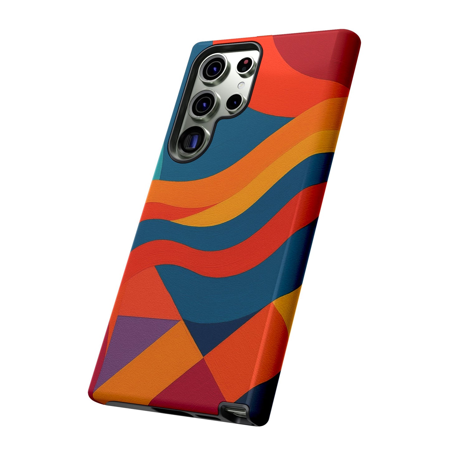 Vibrant Phone Case, Abstract Design Cover, Tough Cases for All Occasions, Stylish Gift for Tech Lovers, Modern Phone Accessories