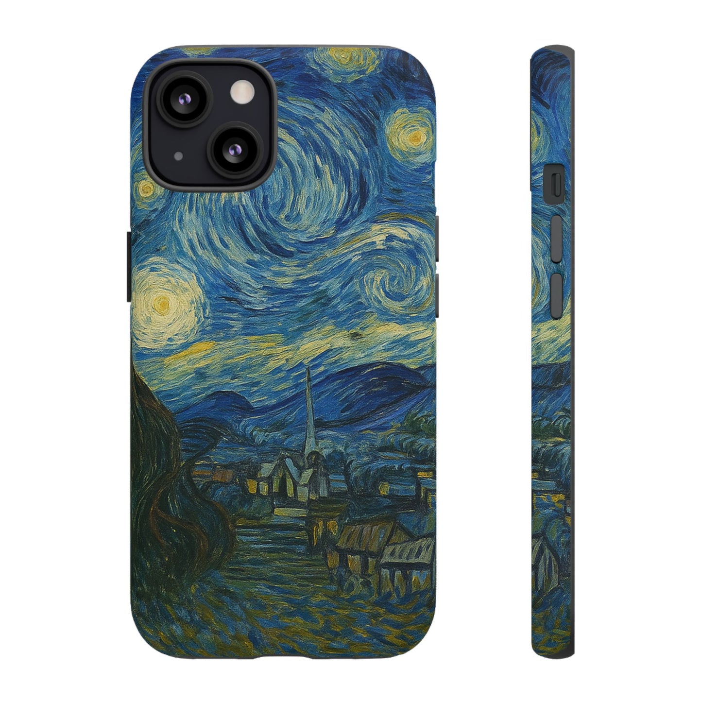 Starry Night Phone Case, Artistic Cell Phone Cover, Gift for Art Lovers, Unique Phone Accessory, Birthday Gift for Him/Her, Tough Cases