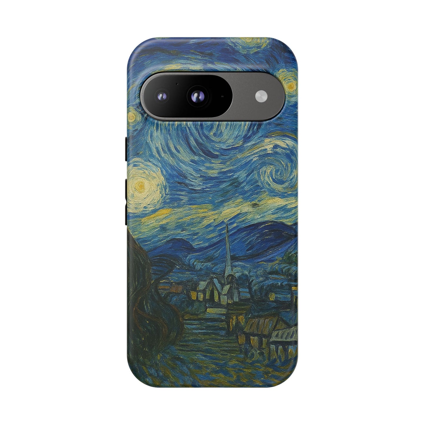Starry Night Phone Case, Artistic Cell Phone Cover, Gift for Art Lovers, Unique Phone Accessory, Birthday Gift for Him/Her, Tough Cases