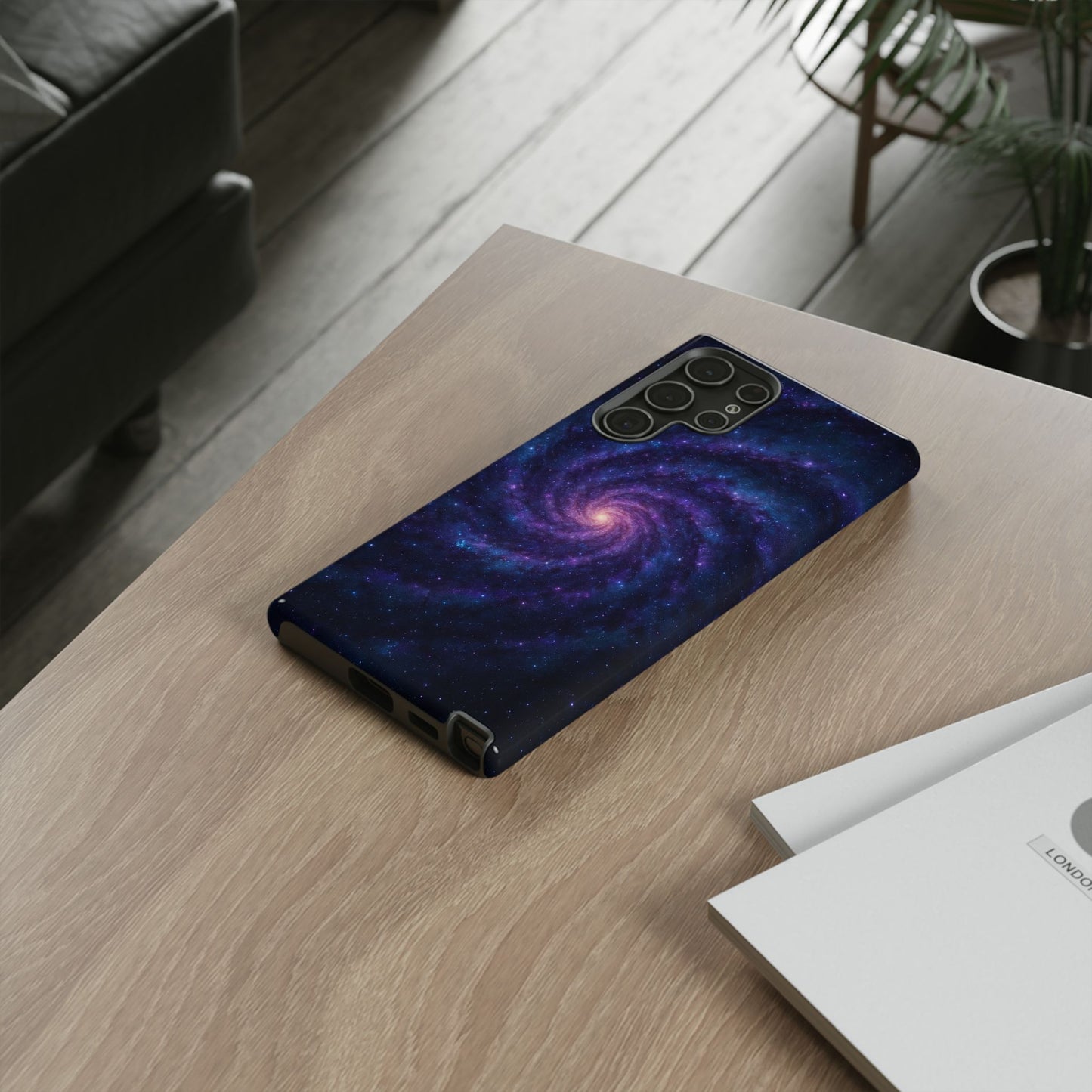 Galaxy Phone Case, Tough Phone Cover, Cosmic Phone Protection, Space Gift for Astronomers, Trendy Galaxy Design