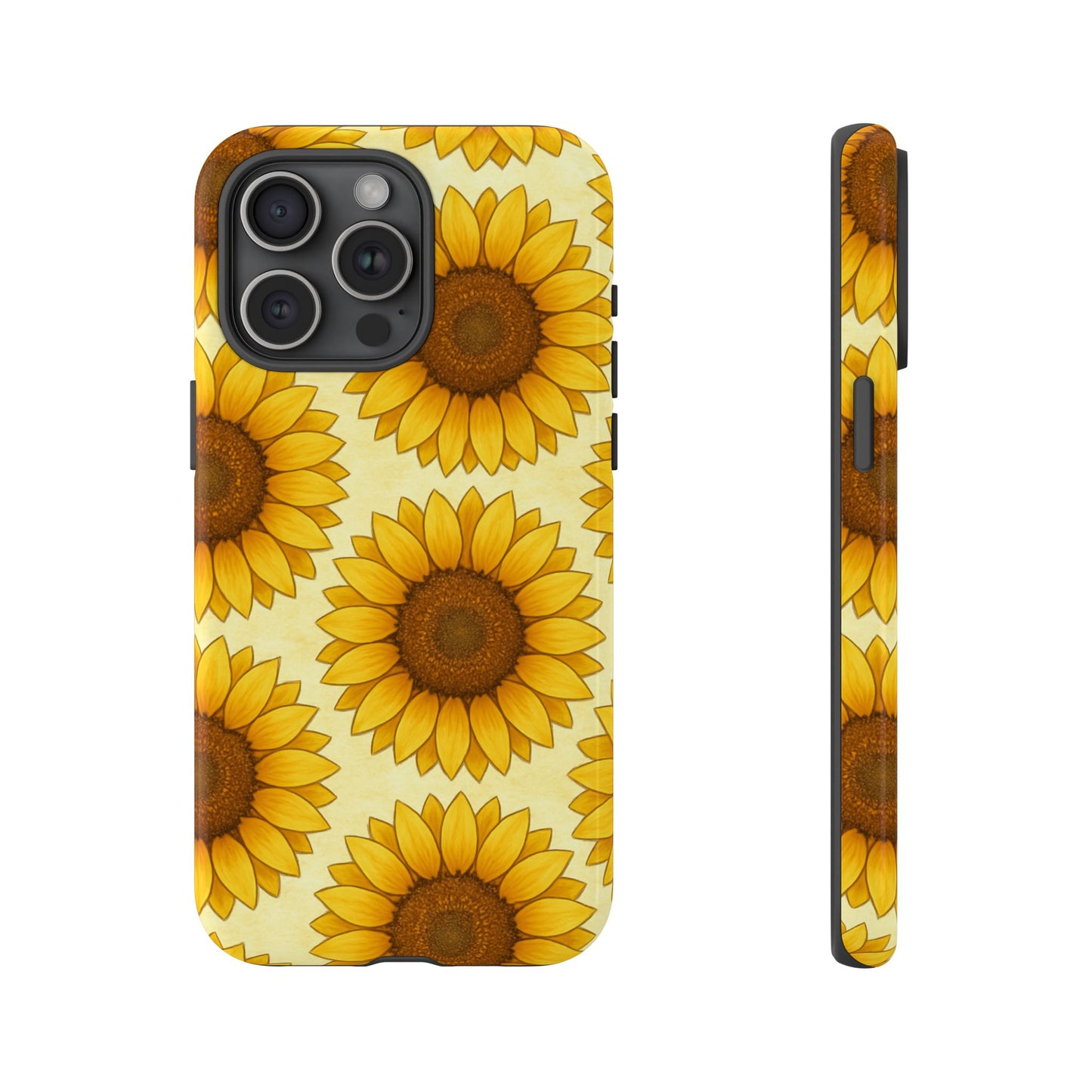 Sunflower Phone Cases - Tough Cases for Nature Lovers, Gift for Friends, Floral Design, Protective Case, Sunflower Decor