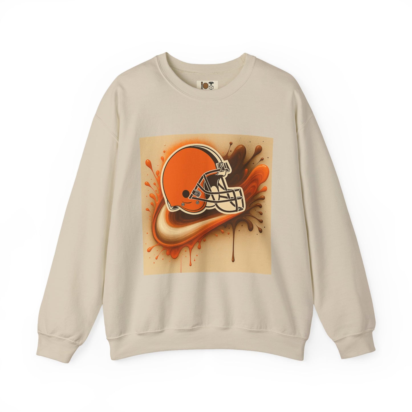 Cleveland Football Sweatshirt - Unisex Crewneck for Game Day, Sports Fans, Gift Idea, Casual Wear, Tailgate Apparel