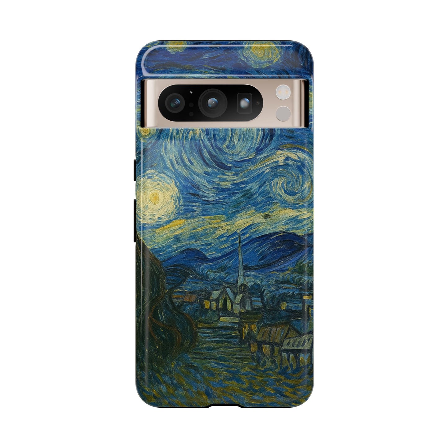 Starry Night Phone Case, Artistic Cell Phone Cover, Gift for Art Lovers, Unique Phone Accessory, Birthday Gift for Him/Her, Tough Cases