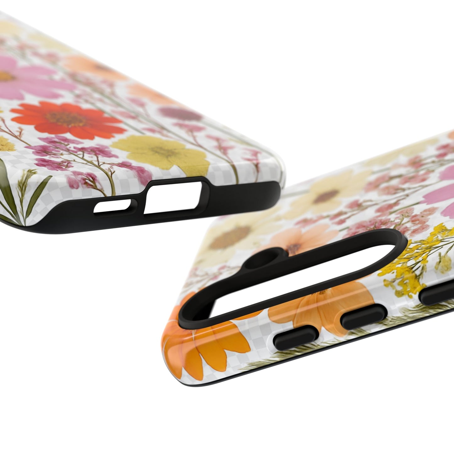 Floral Phone Case - Tough Cases, Stylish Protective Cover, Flower Design, Trendy Gift, Nature Lover Accessory, DRIED FLOWERS