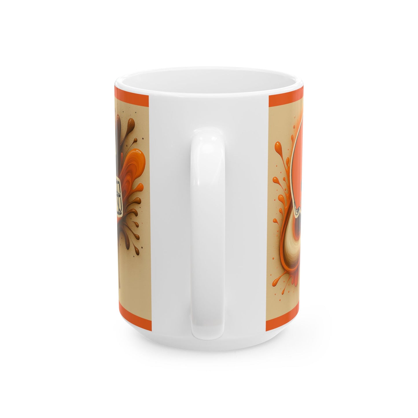 Cleveland Browns Fan Ceramic Mug, 11oz or 15oz, NFL Gift, Sports Coffee Cup, Football Fan Merchandise, Game Day Drinkware