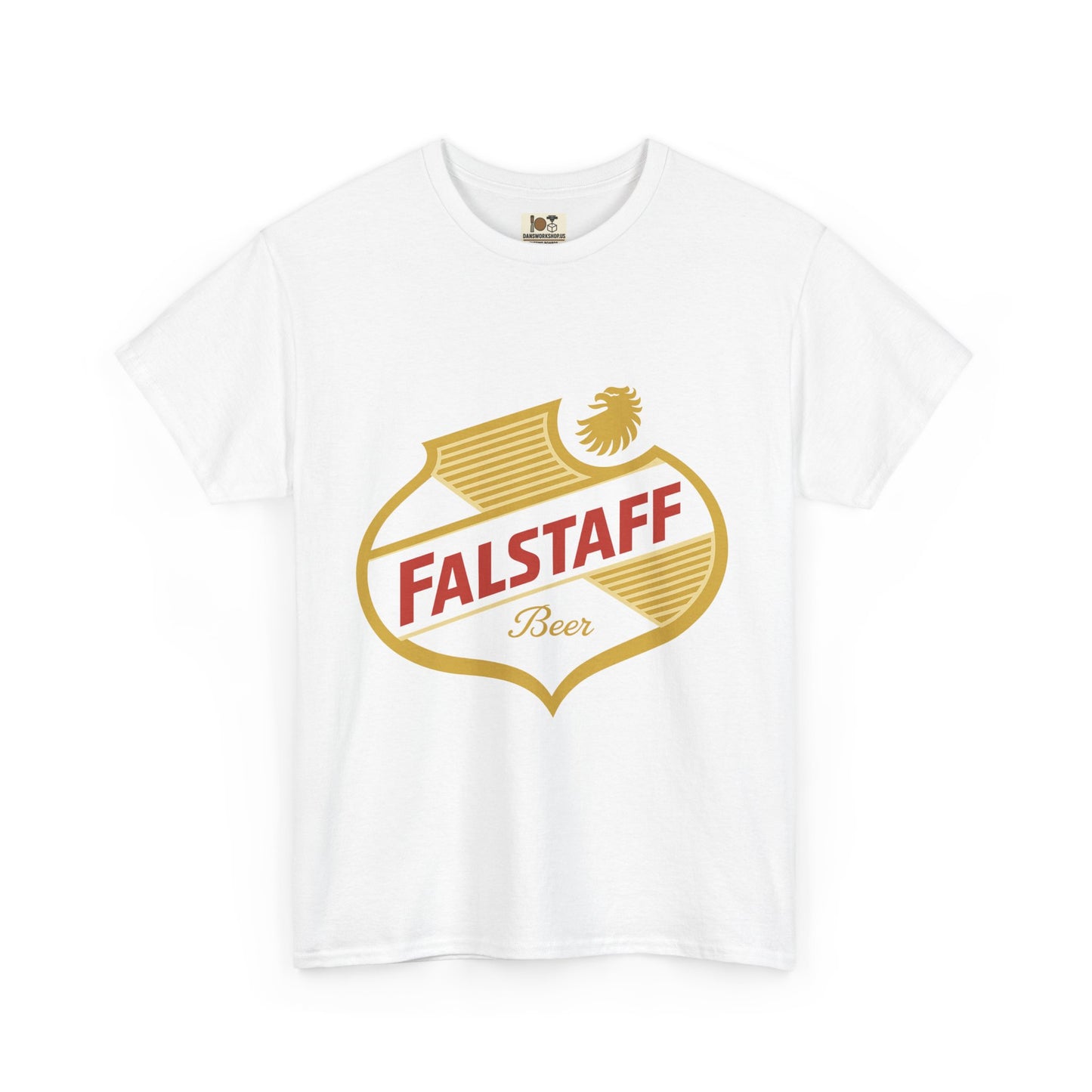 Vintage Falstaff Beer Unisex Heavy Cotton Tee | Retro Beer Graphic Shirt, Casual Wear, Gift for Beer Lovers, Party Outfit, Summer Top