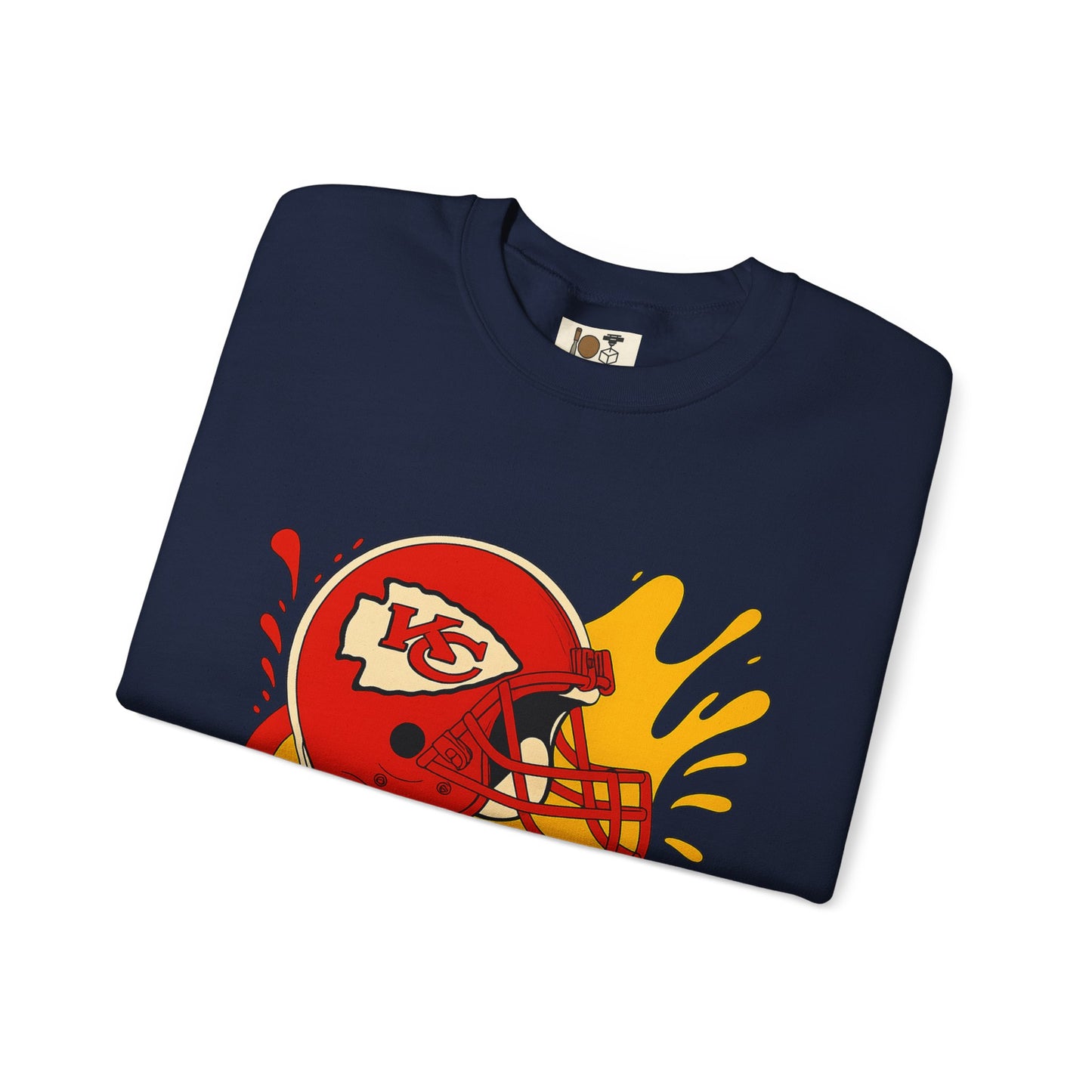 Kansas City Football Sweatshirt, Cozy Game Day Crewneck, Unisex Sportswear, Perfect for Football Fans, Team Spirit Apparel, Holiday Gift