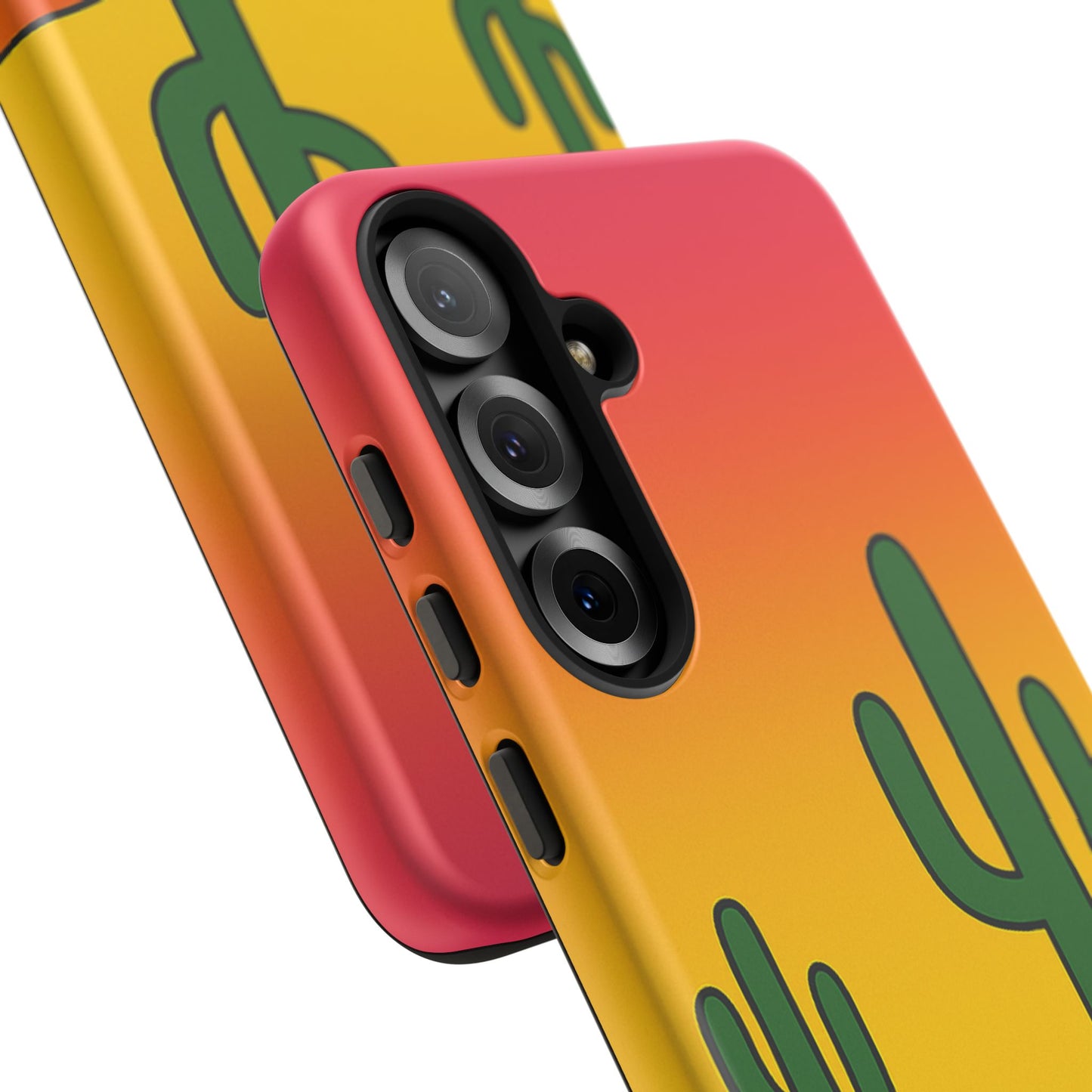 Desert Vibes Phone Case, Tough Cases, Cactus Design, Colorful Phone Cover, Summer Aesthetic, Unique Gift Idea
