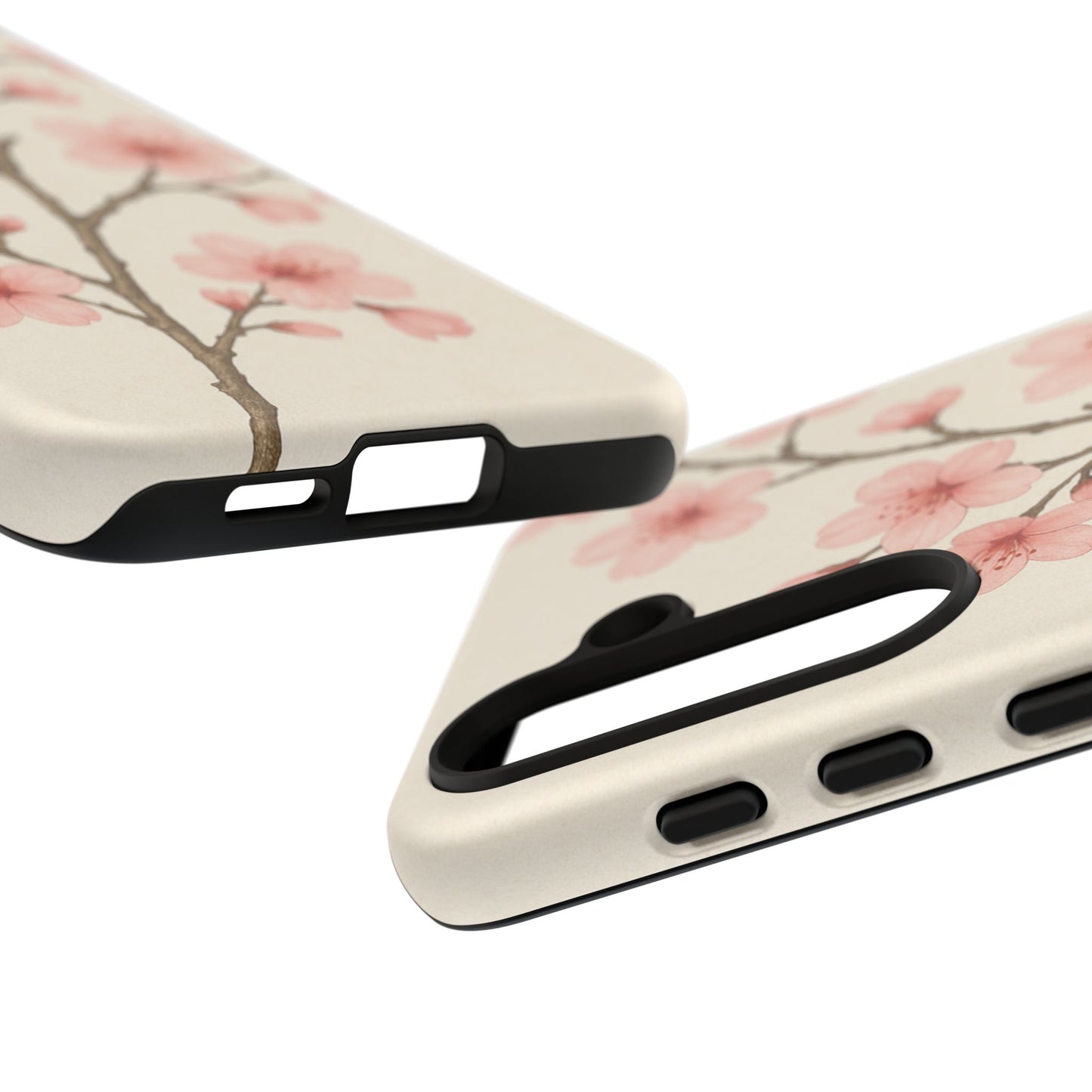 Cherry Blossom Phone Case, Floral Phone Cover, Tough Case for Gifts, Spring Decor, Cute Tech Accessories, Nature Lover's Gift