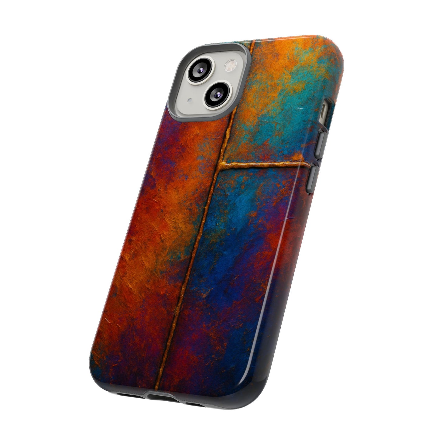 Colorful Artistic Phone Case, Tough Cases, Vibrant Phone Cover, Protective Case, Unique Gift for Art Lovers, Birthday Gift
