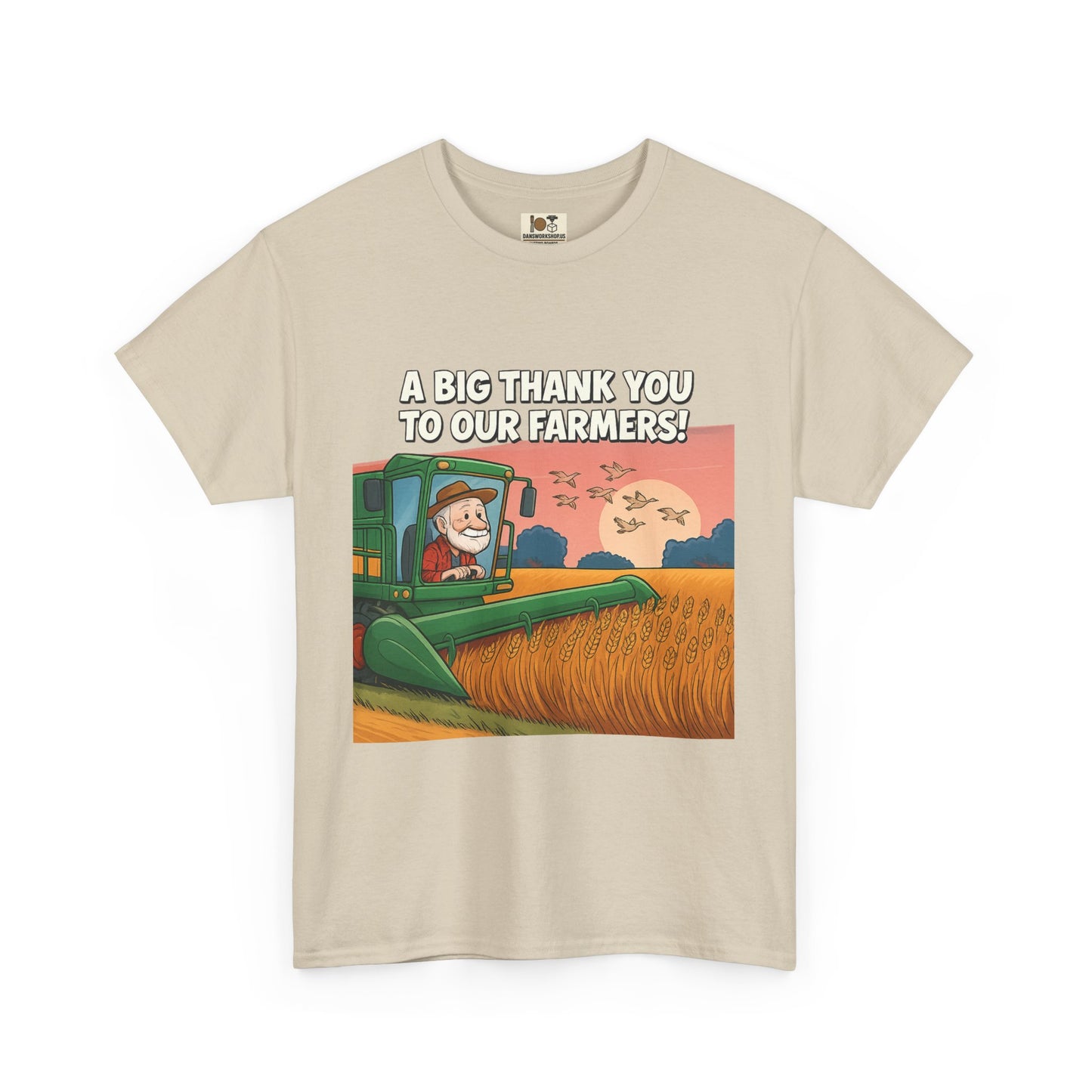 Grateful Farmers Tee – Appreciation for Agriculture, Farm Appreciation Day, Gift for Farmers, Unisex Cotton Shirt, Casual Wear