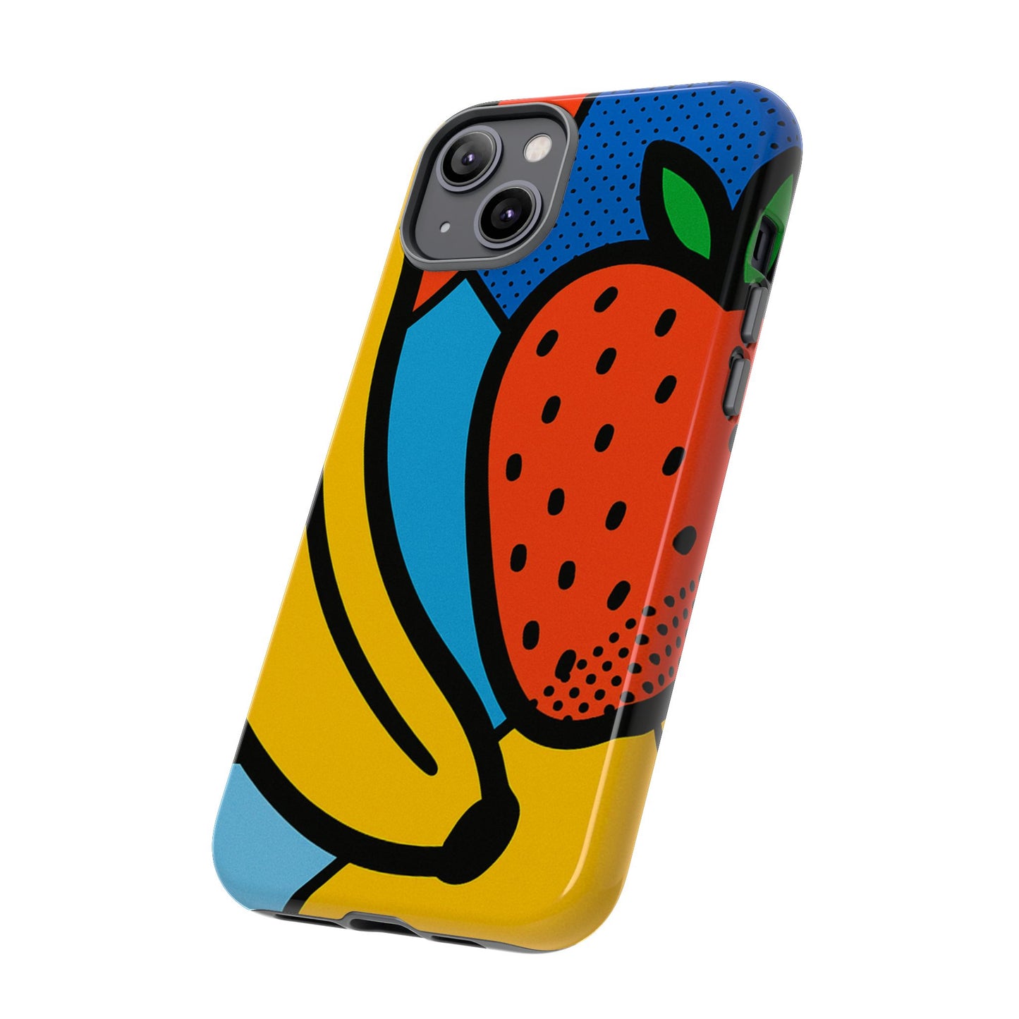 Colorful Fruit Phone Case - Tough Cases - Fun, Vibrant, Unique, Gifts for Friends, Summer Accessories, Trendy Phone Protector
