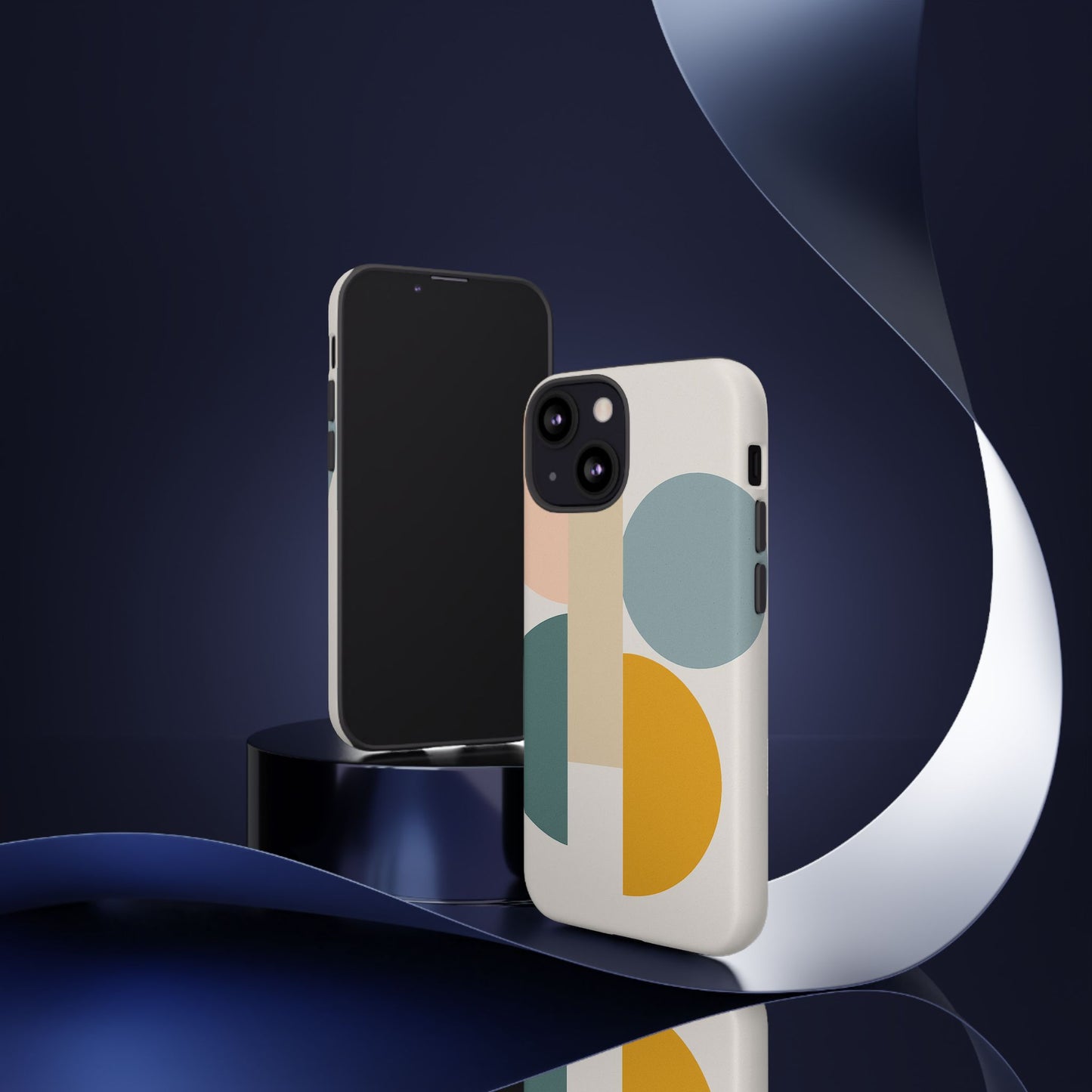 Minimalist Geometric Phone Case, Stylish Protective Cover for Phones, Modern Design, Gift for Him/Her, Trendy Tech Accessory