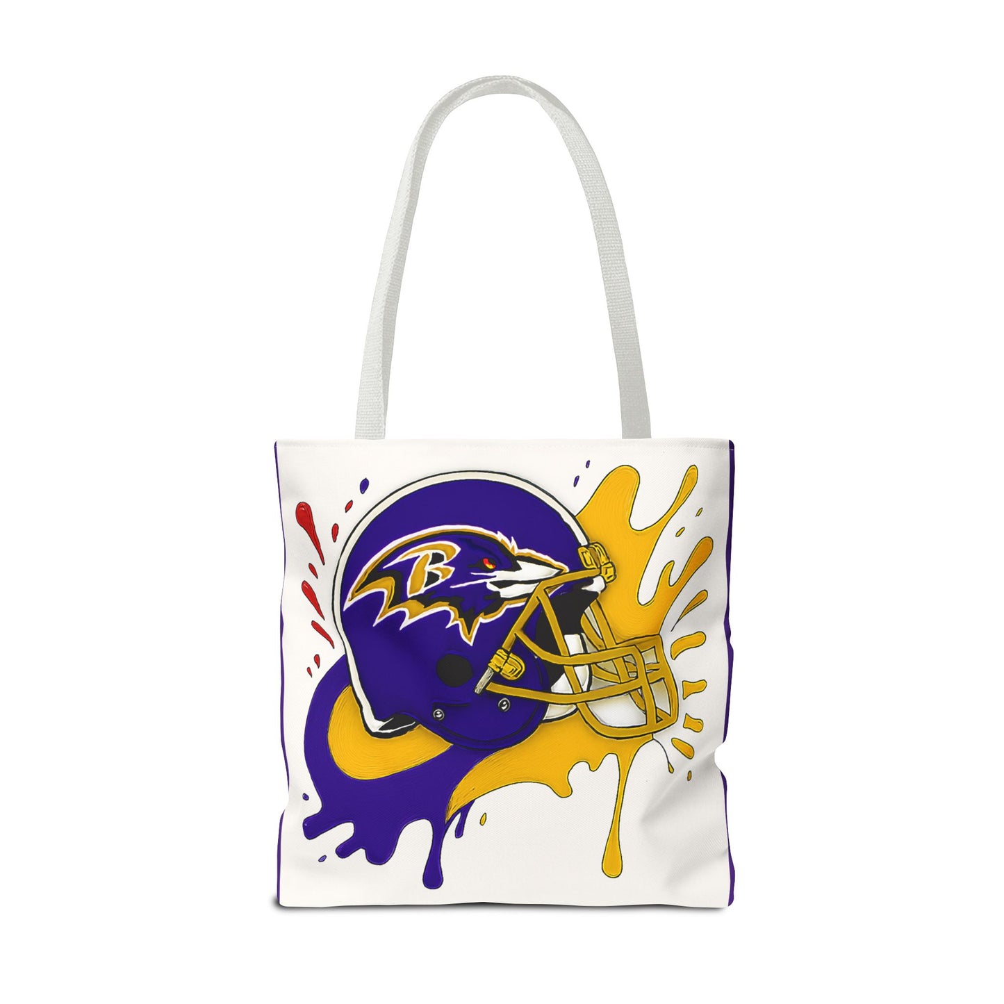 Bold Ravens-Inspired Tote Bag, Football Fan Gift, Sports Tote, Game Day Accessory, Team Spirit Bag, Unique Gift for Her