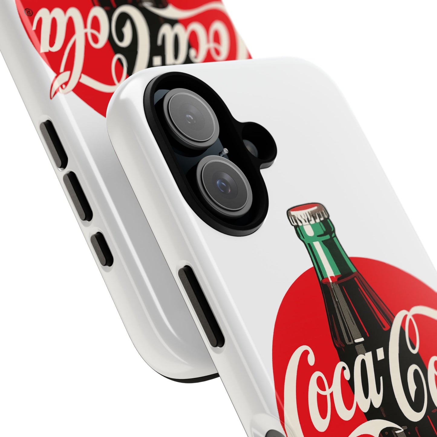 Coca-Cola Tough Phone Cases, Vintage Soda Drink, Retro Style, Unique Gift, Phone Accessories, Summer Vibes