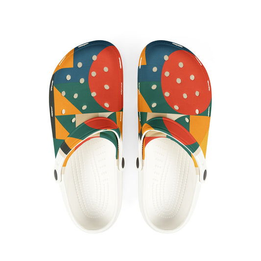 Colorful EVA Foam Clogs - Fun, Lightweight Shoes for Everyday Wear, Ideal for Summer, Gardening, Beach, Festivals, Family Outings
