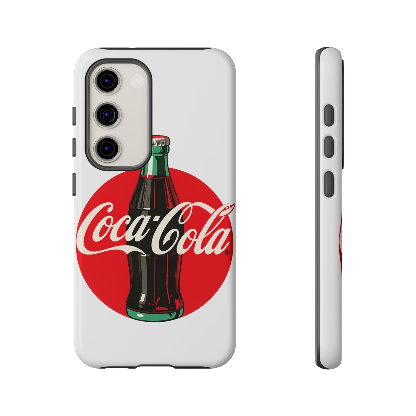 Coca-Cola Tough Phone Cases, Vintage Soda Drink, Retro Style, Unique Gift, Phone Accessories, Summer Vibes